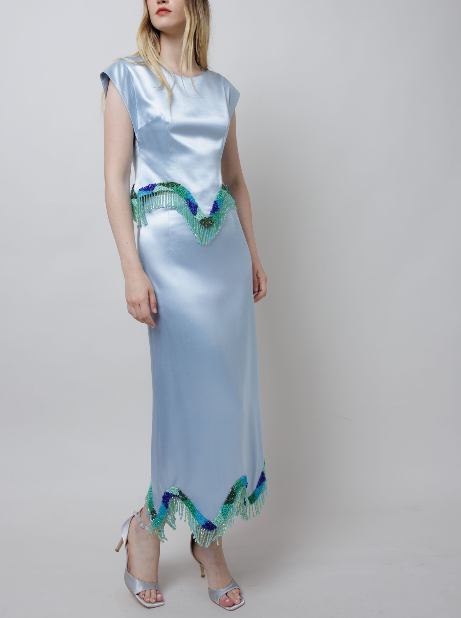 Embellished Wave Skirt image 1
