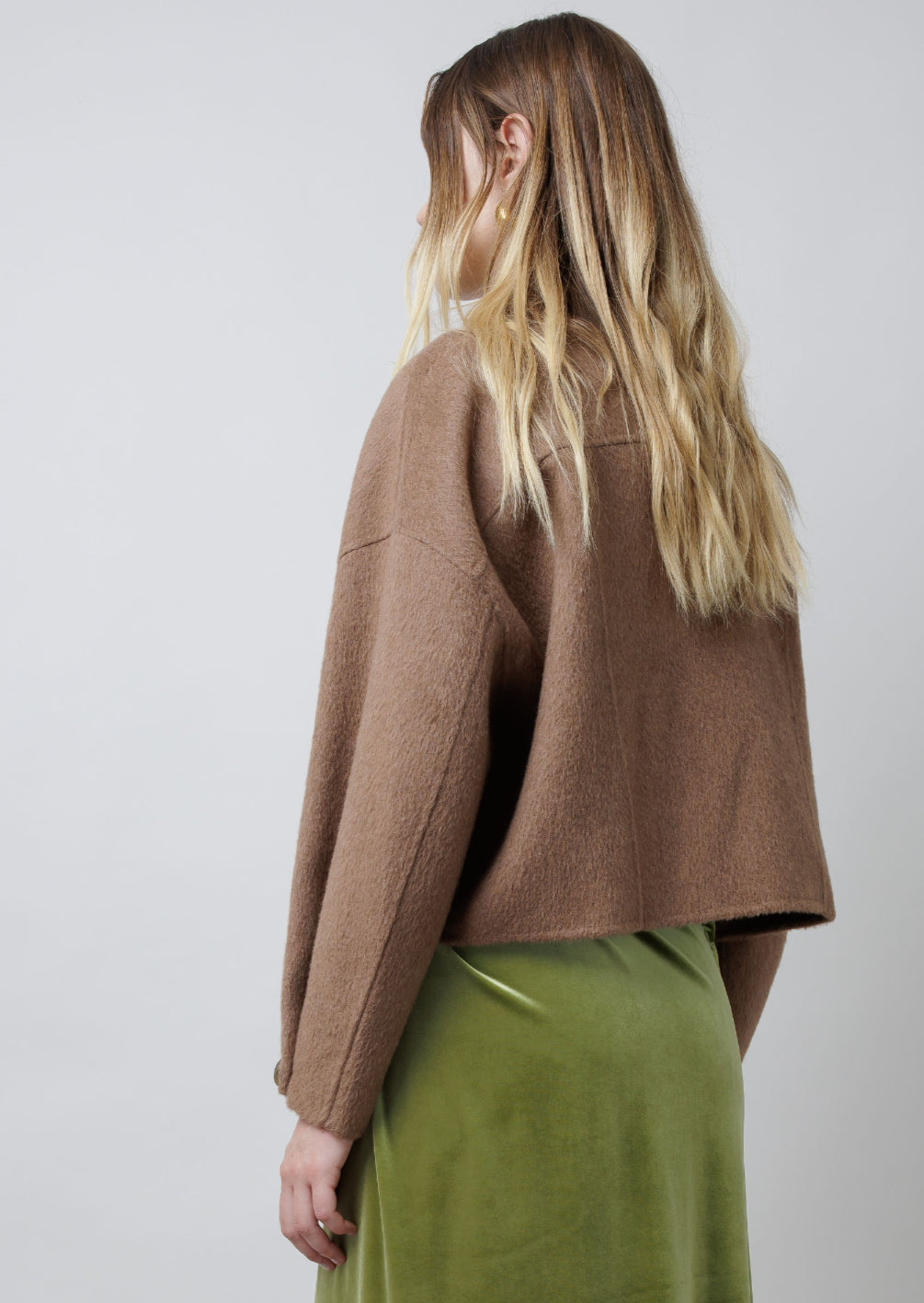 Bomber Camel Coat image 5
