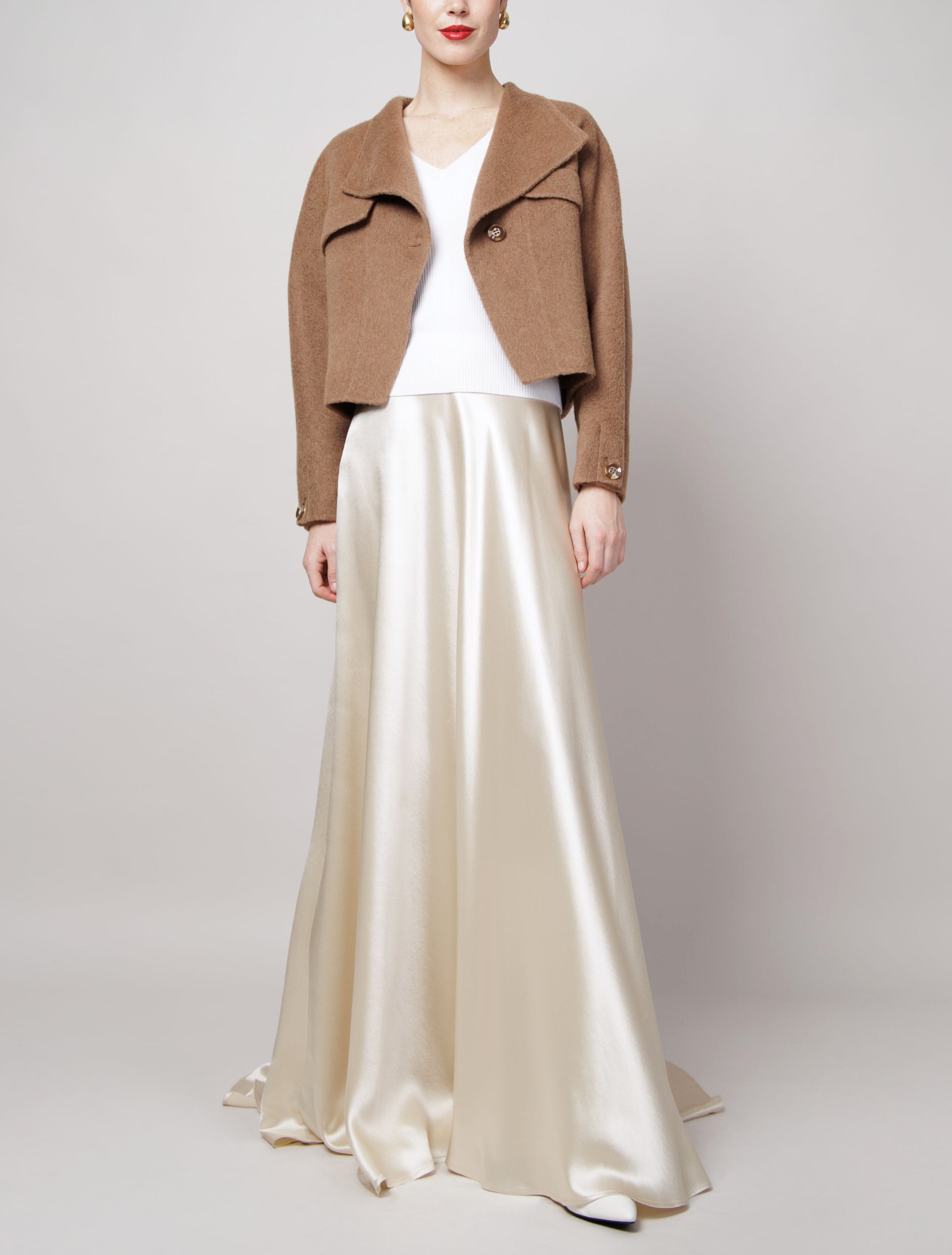 Bomber Camel Coat image 1