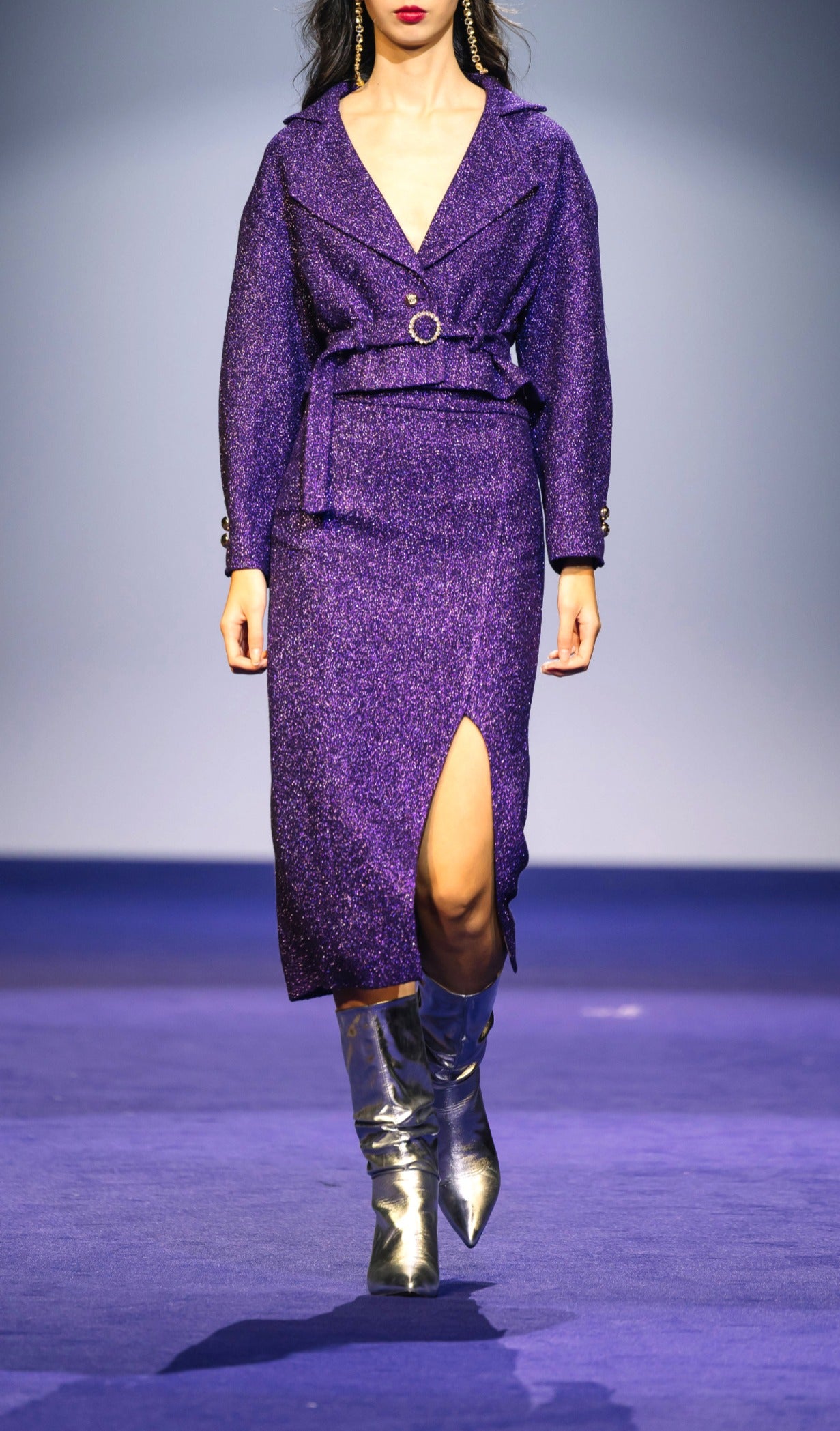 Purple Cosmos Haze Skirt Set image 5