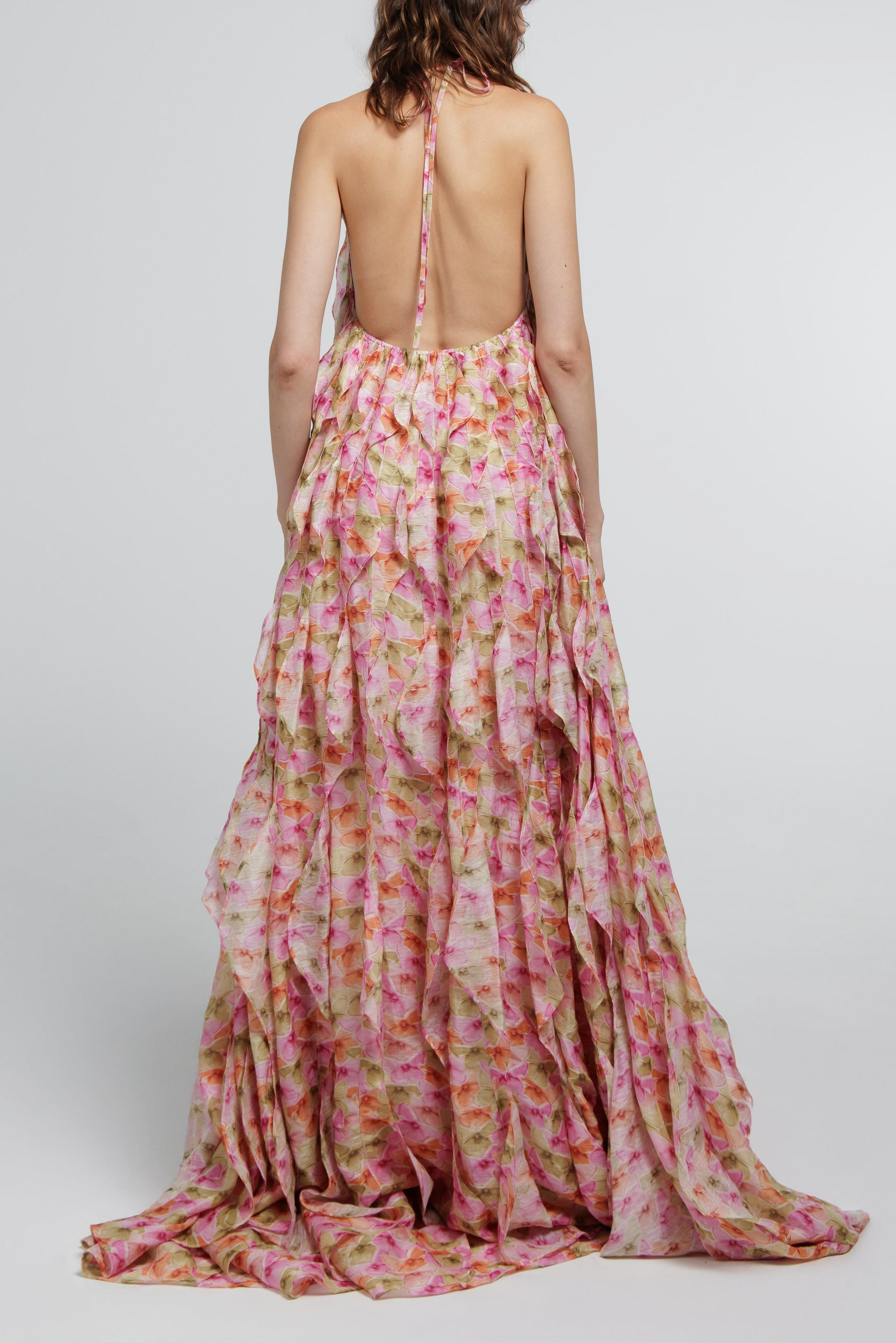 Halter Drift Gown