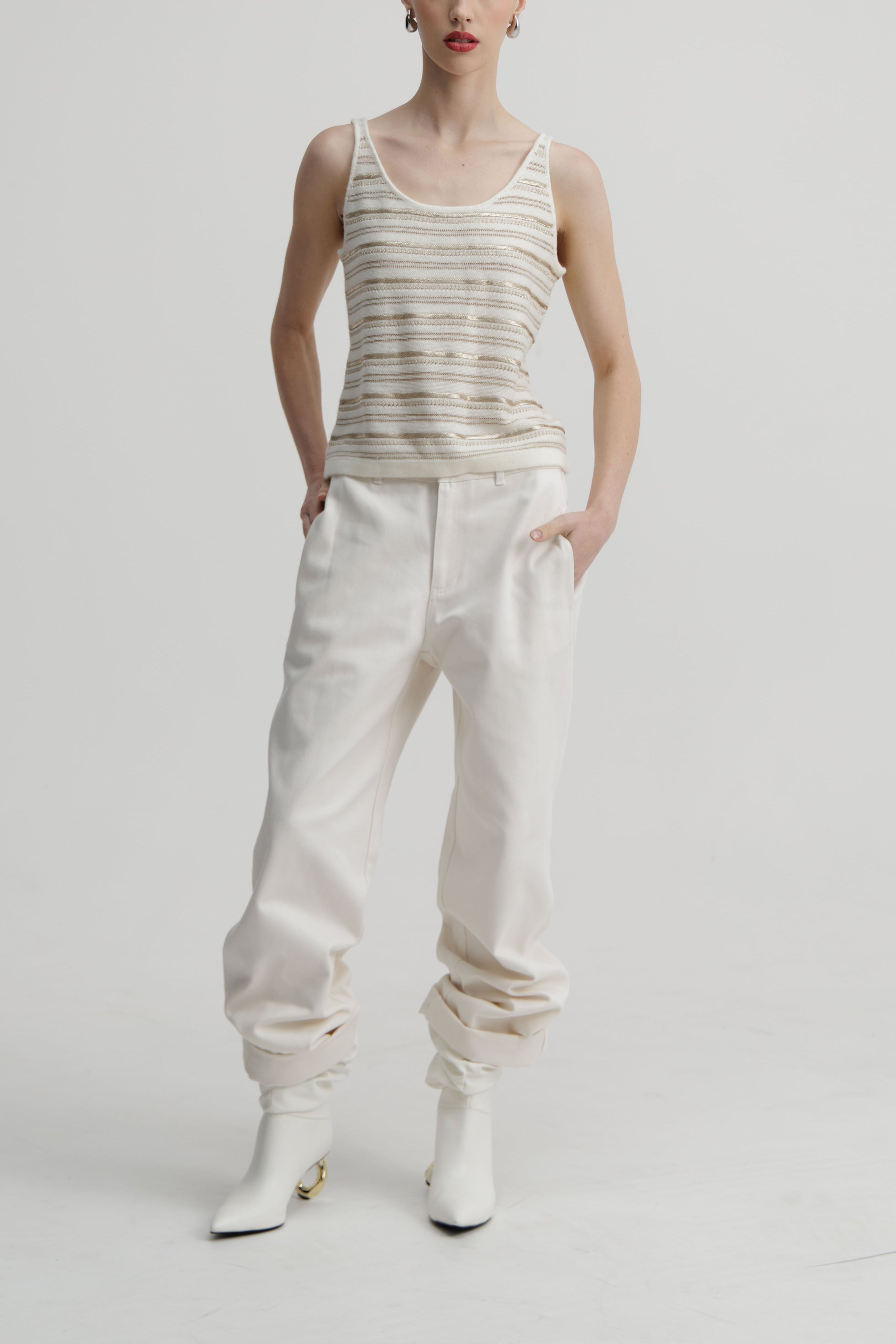 Camellia Lumen Knit Tank