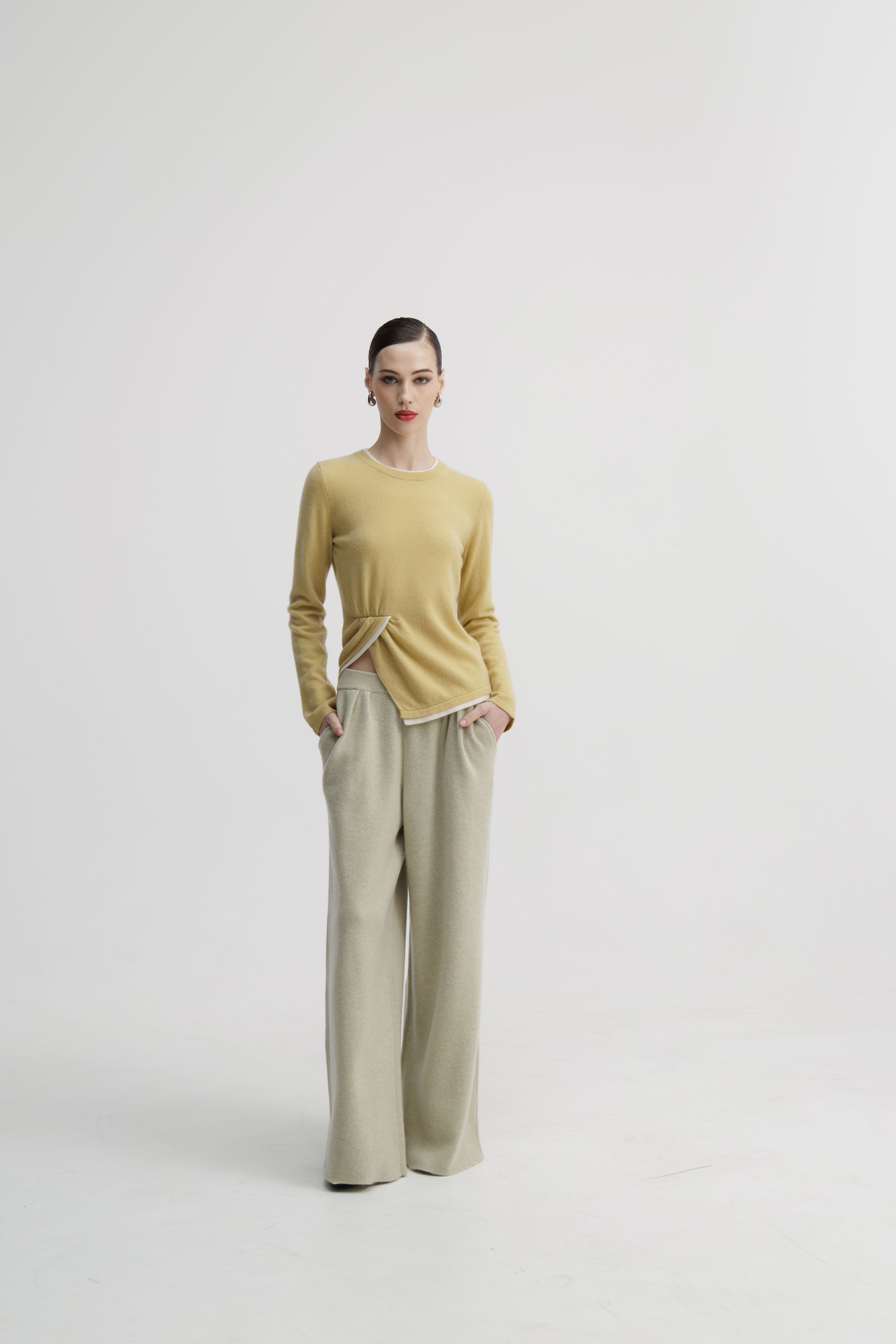 Lotus Wide Leg Knit Pants
