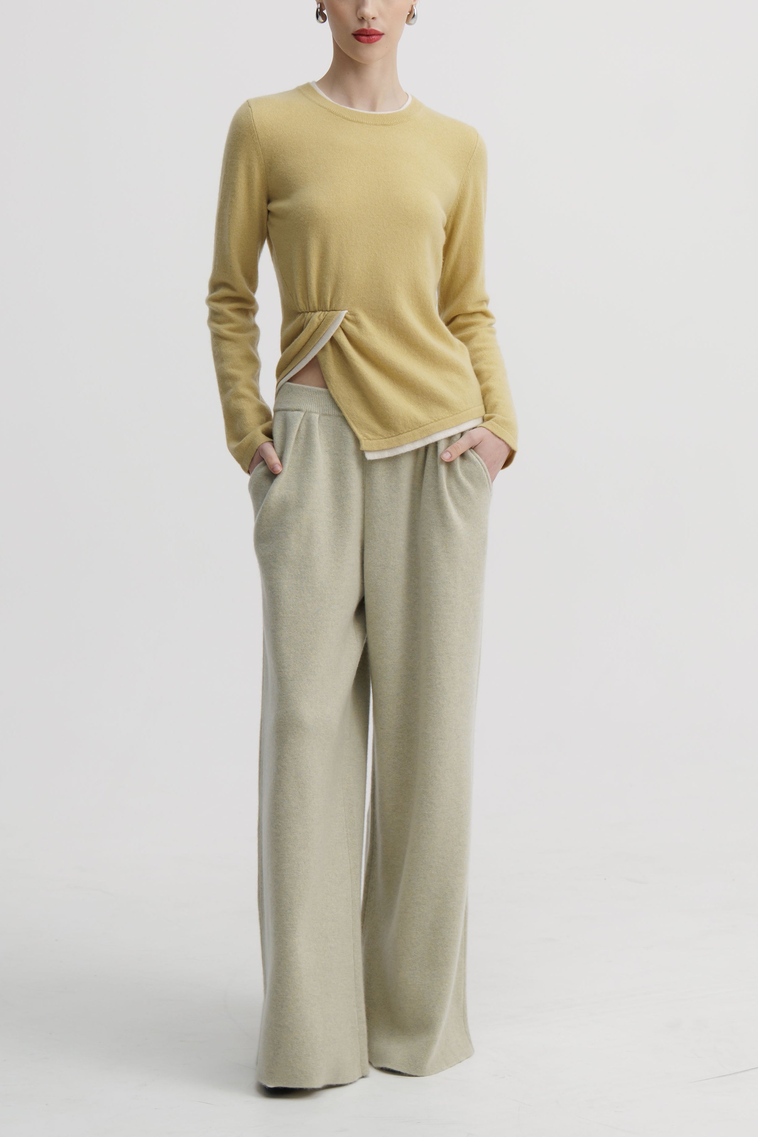Lotus Wide Leg Knit Pants