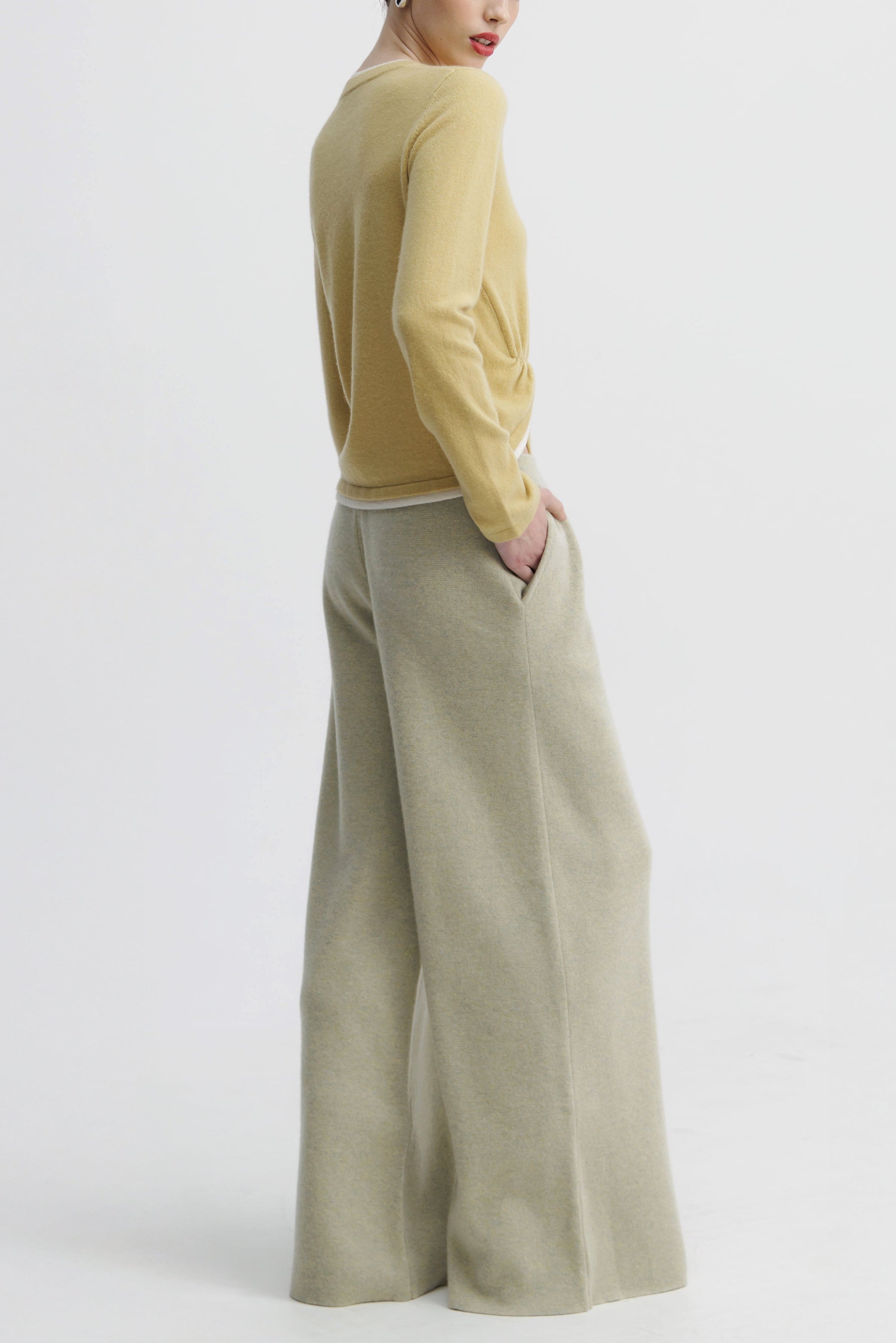 Lotus Wide Leg Knit Pants