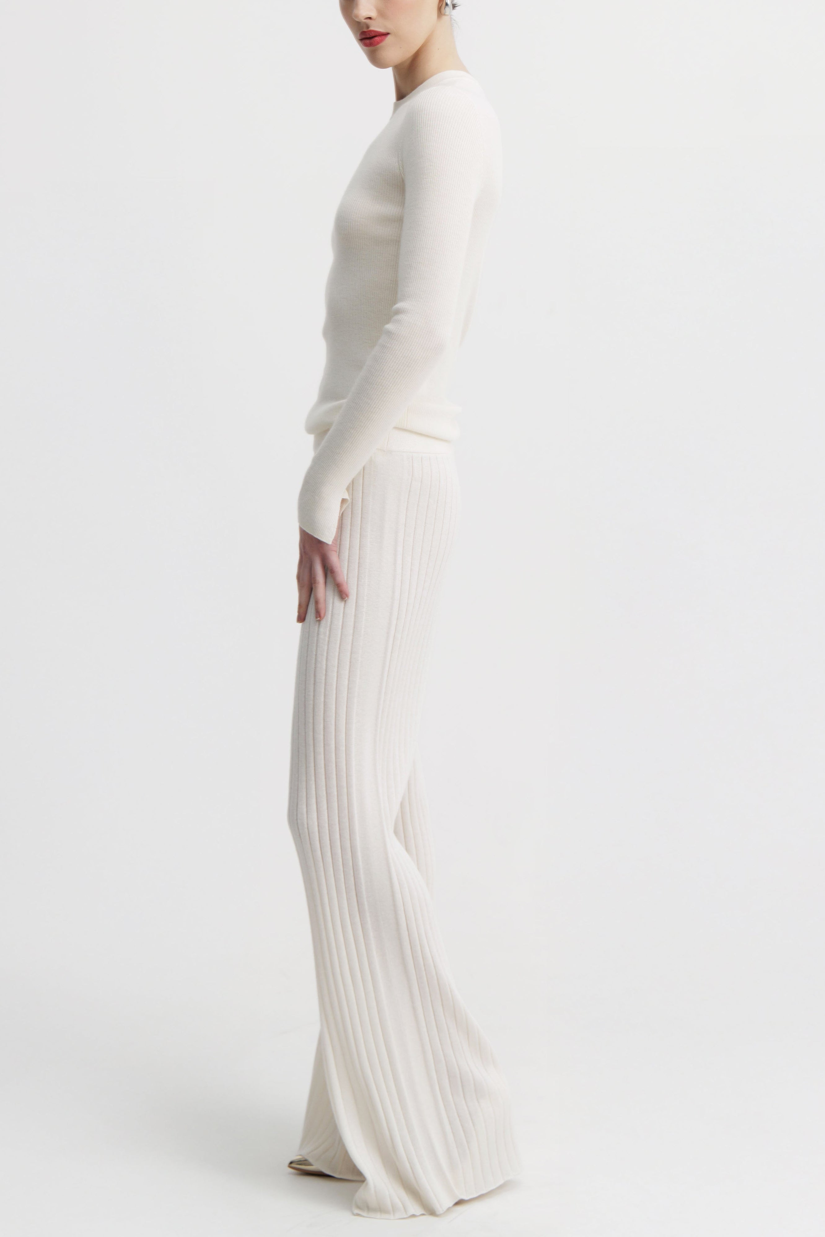 Camellia Rib Knit Pant