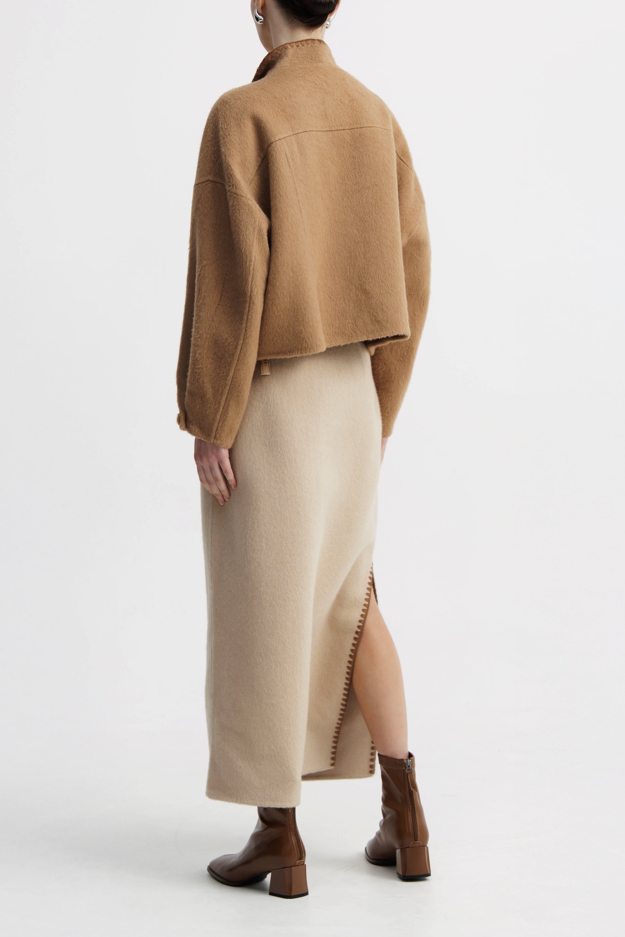 Sienna Ecru Column Skirt