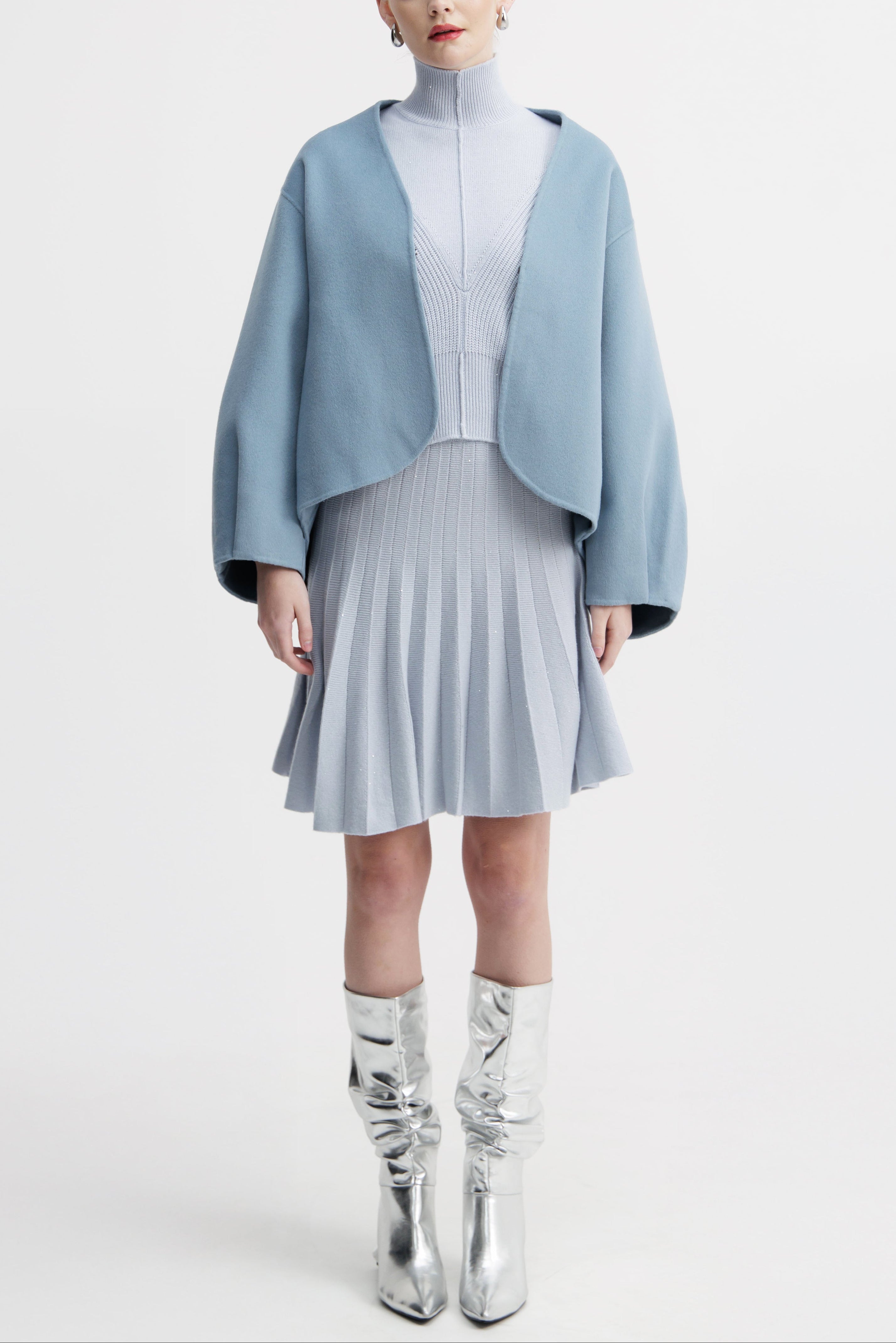 Pale Iris Curve Jacket
