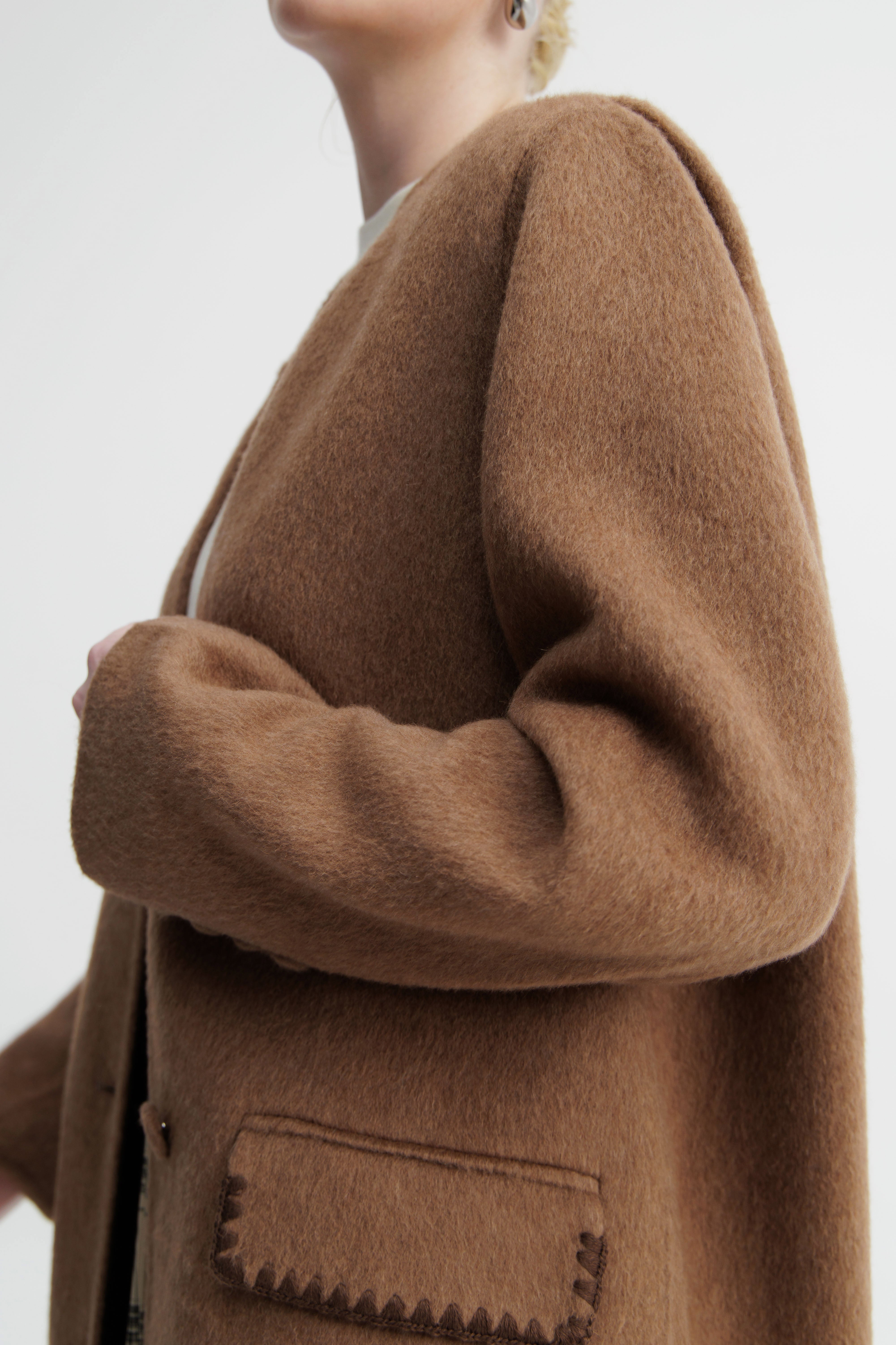 Sienna Umber Straight Coat
