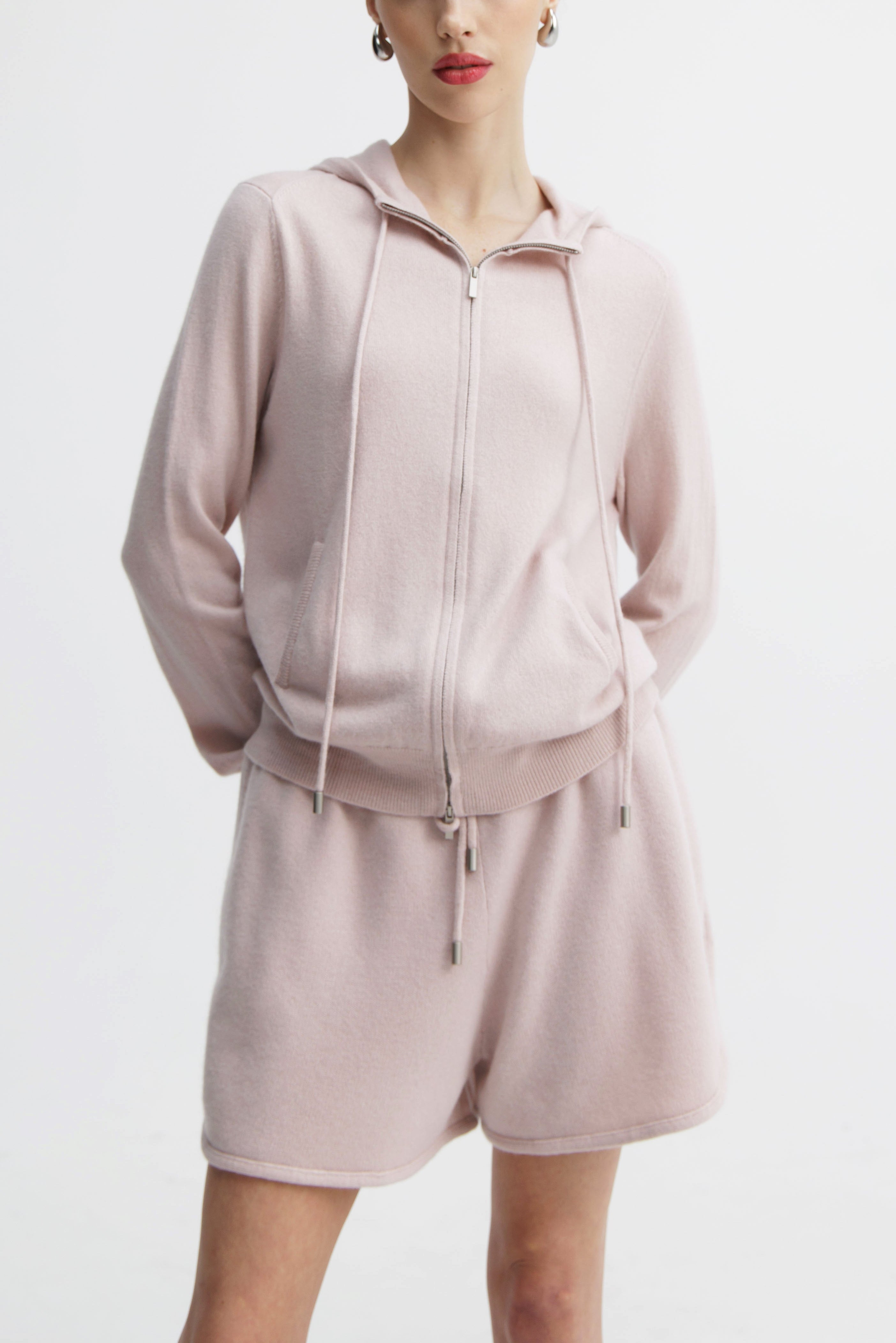 Peony Softline Zip Hoodie