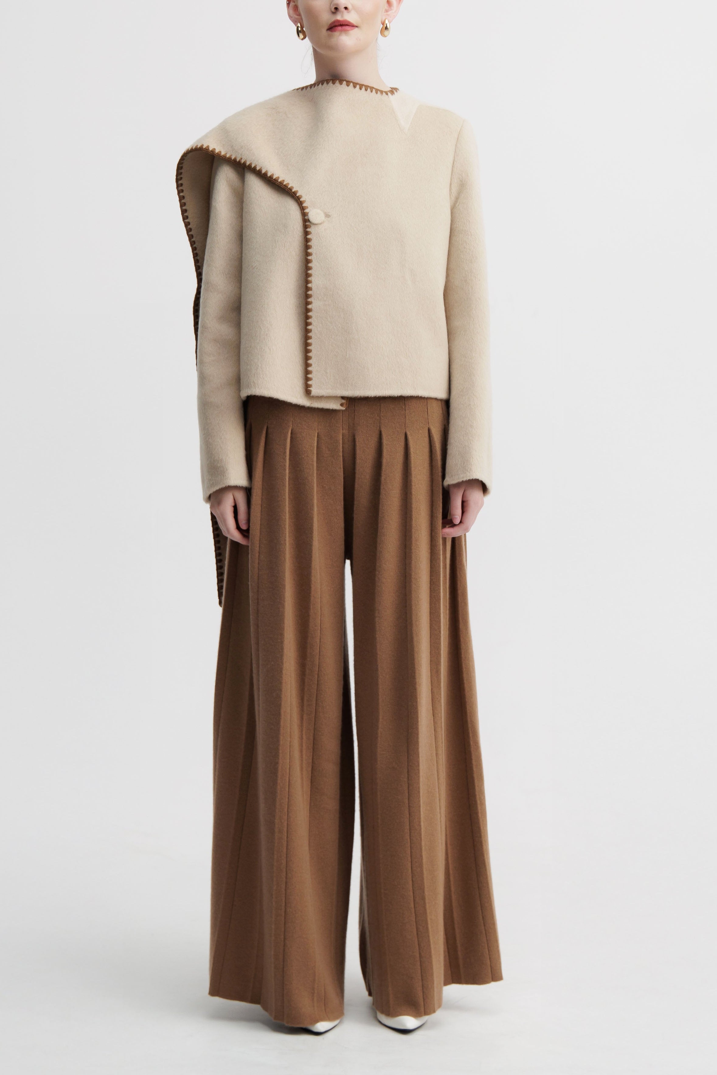 Sienna Ecru Swathe Jacket