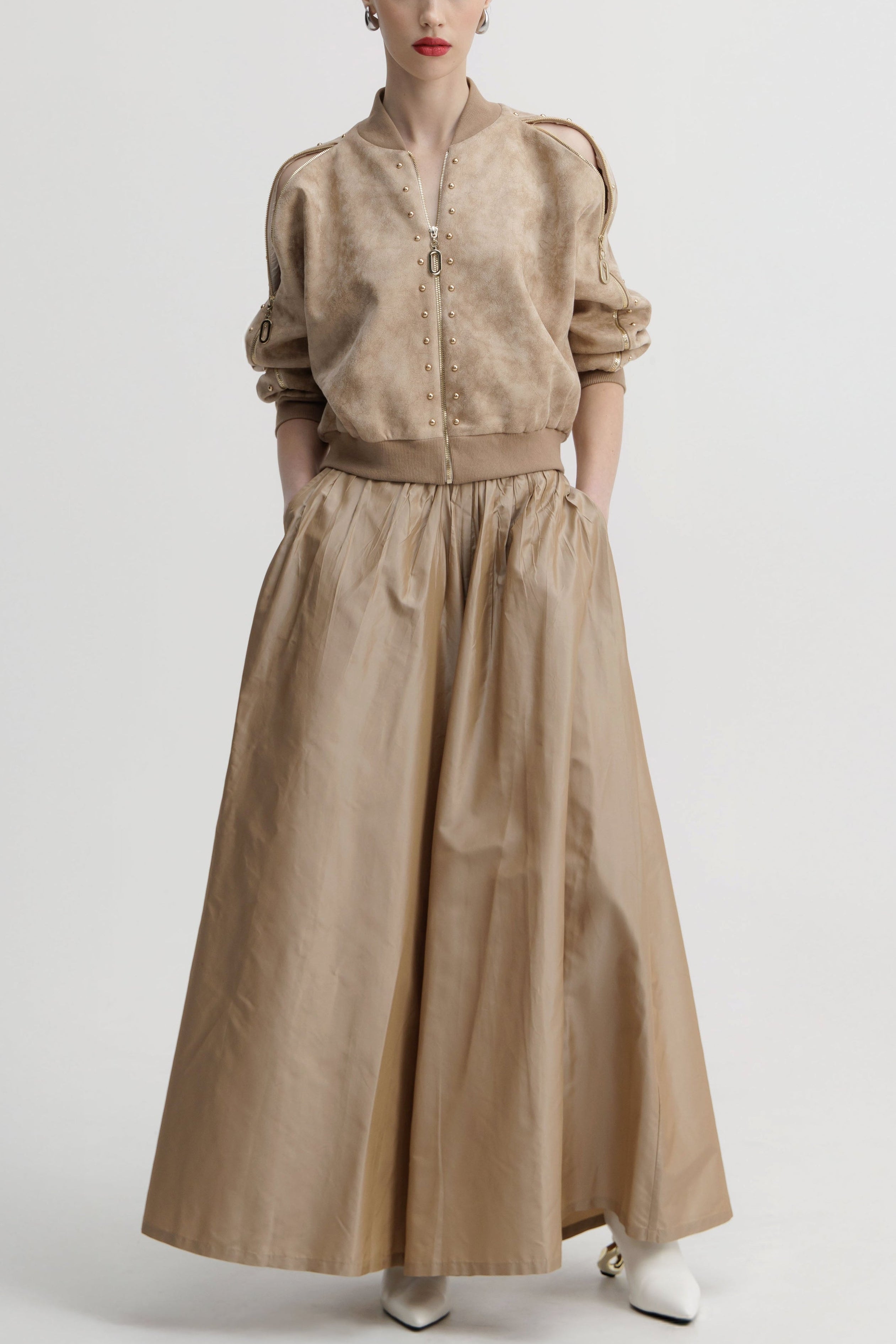 Aurelia Volume Taffeta Pant