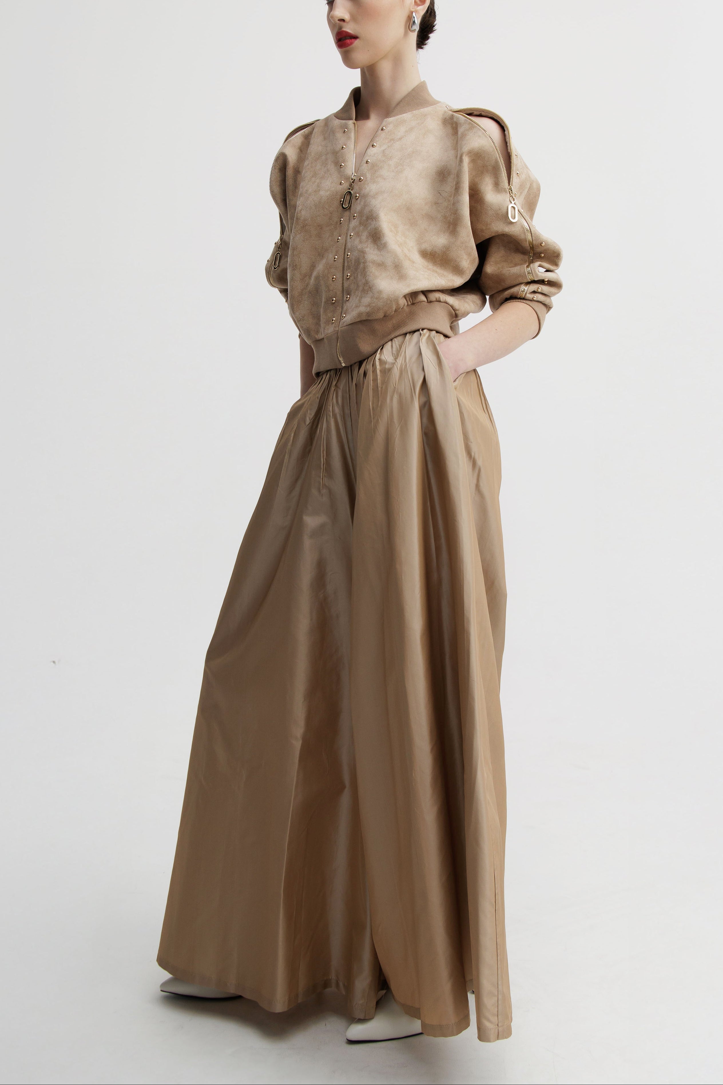 Aurelia Volume Taffeta Pant