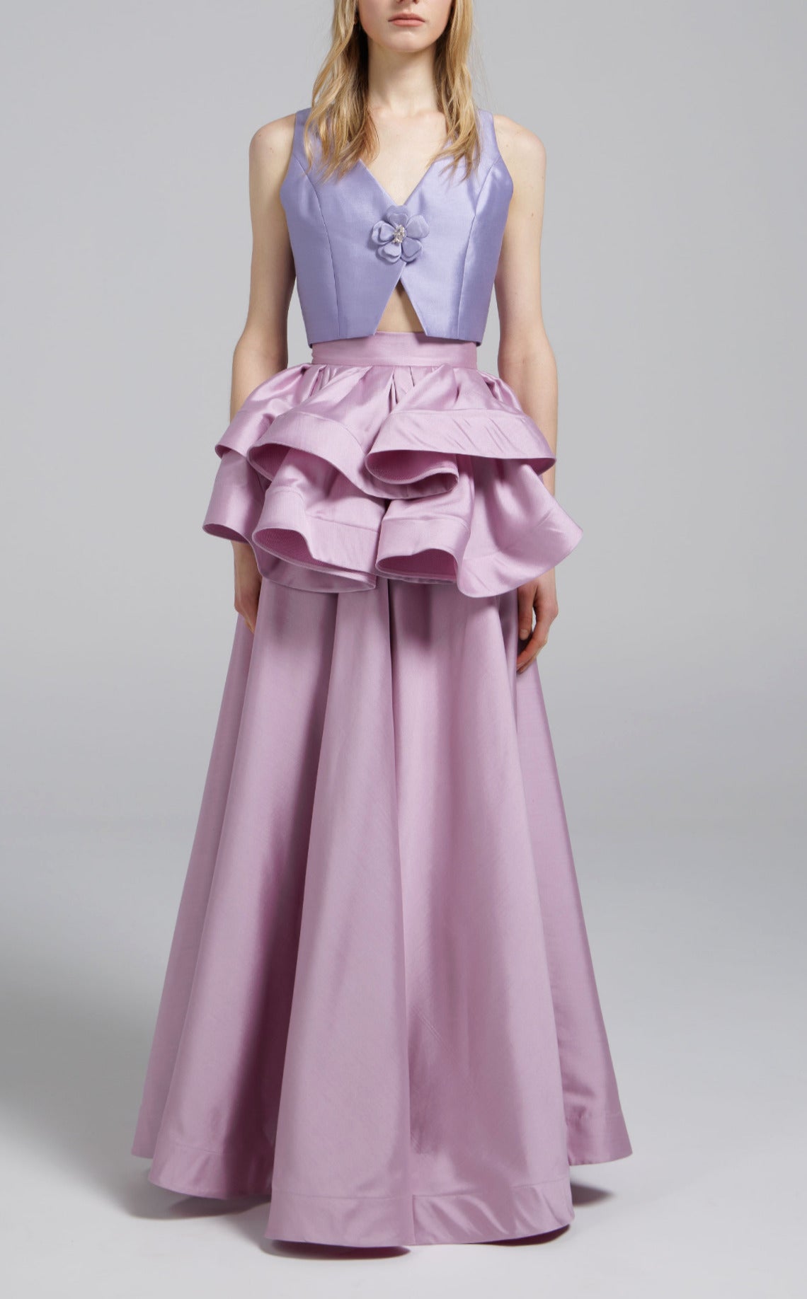 Purple Petal Vest
