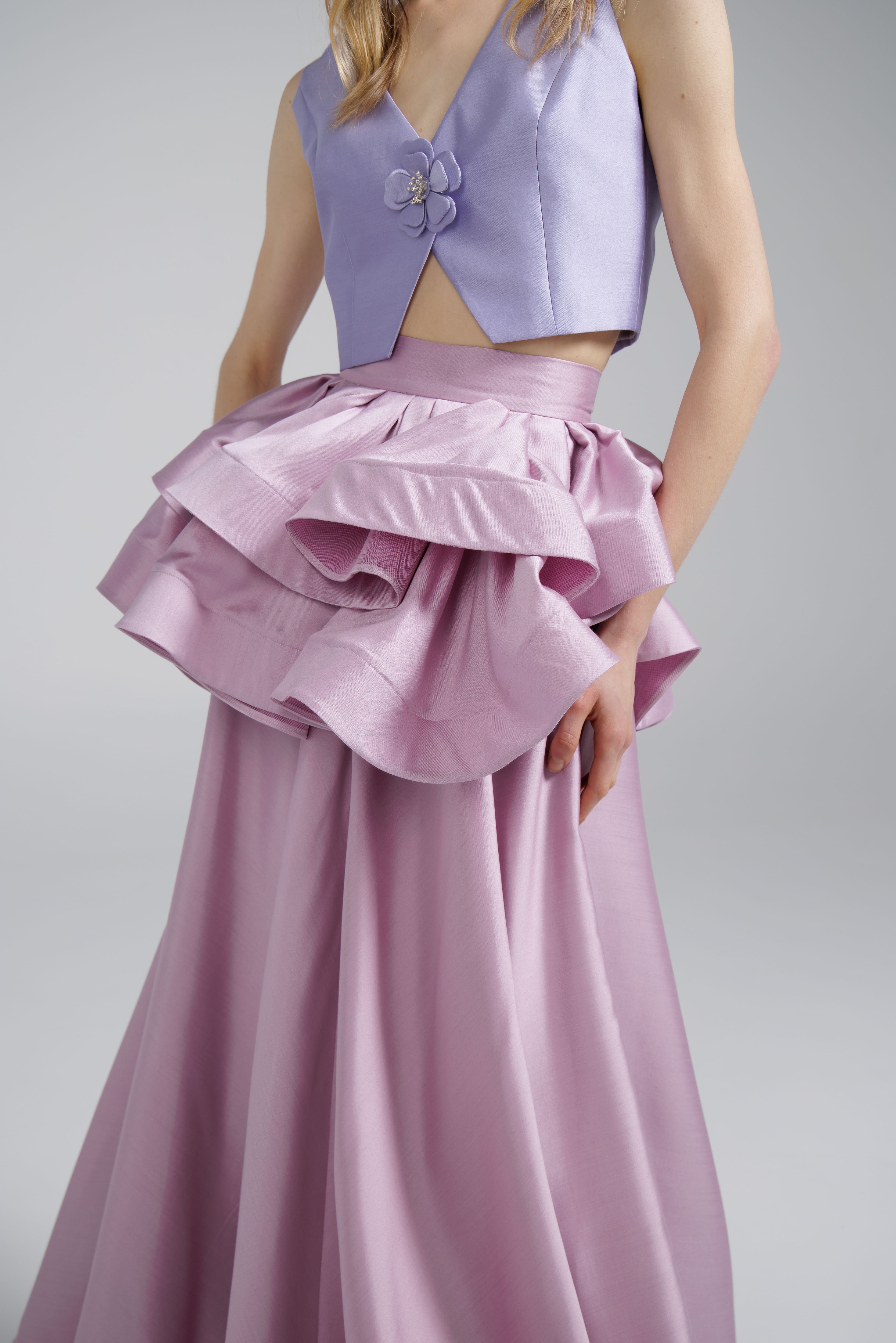 Purple Petal Vest
