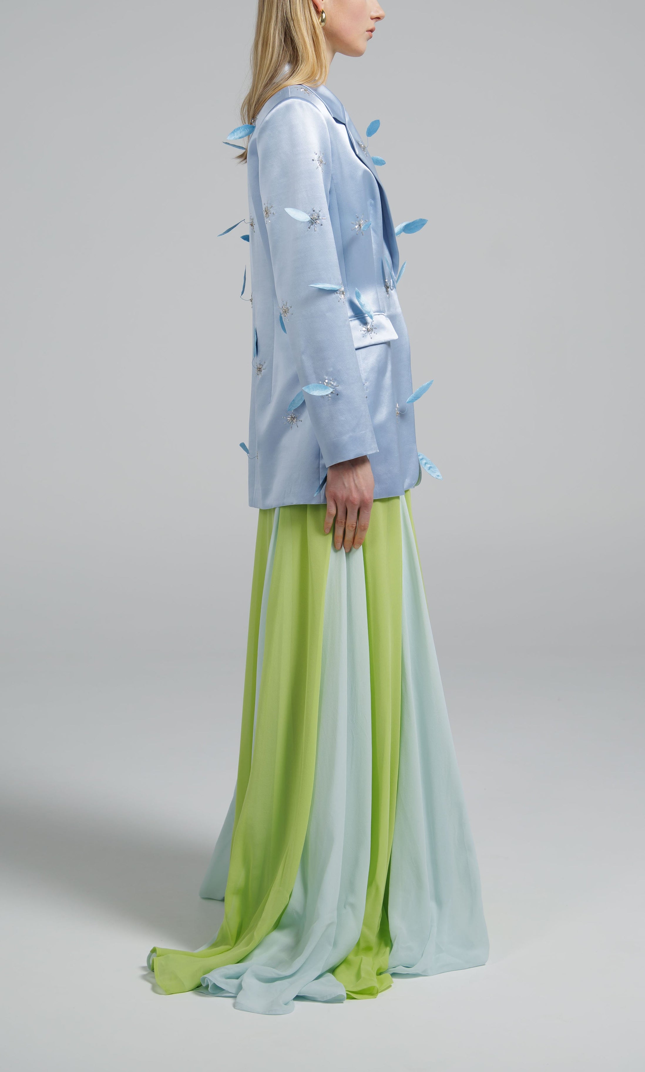 Ice Leaf Drift Blazer