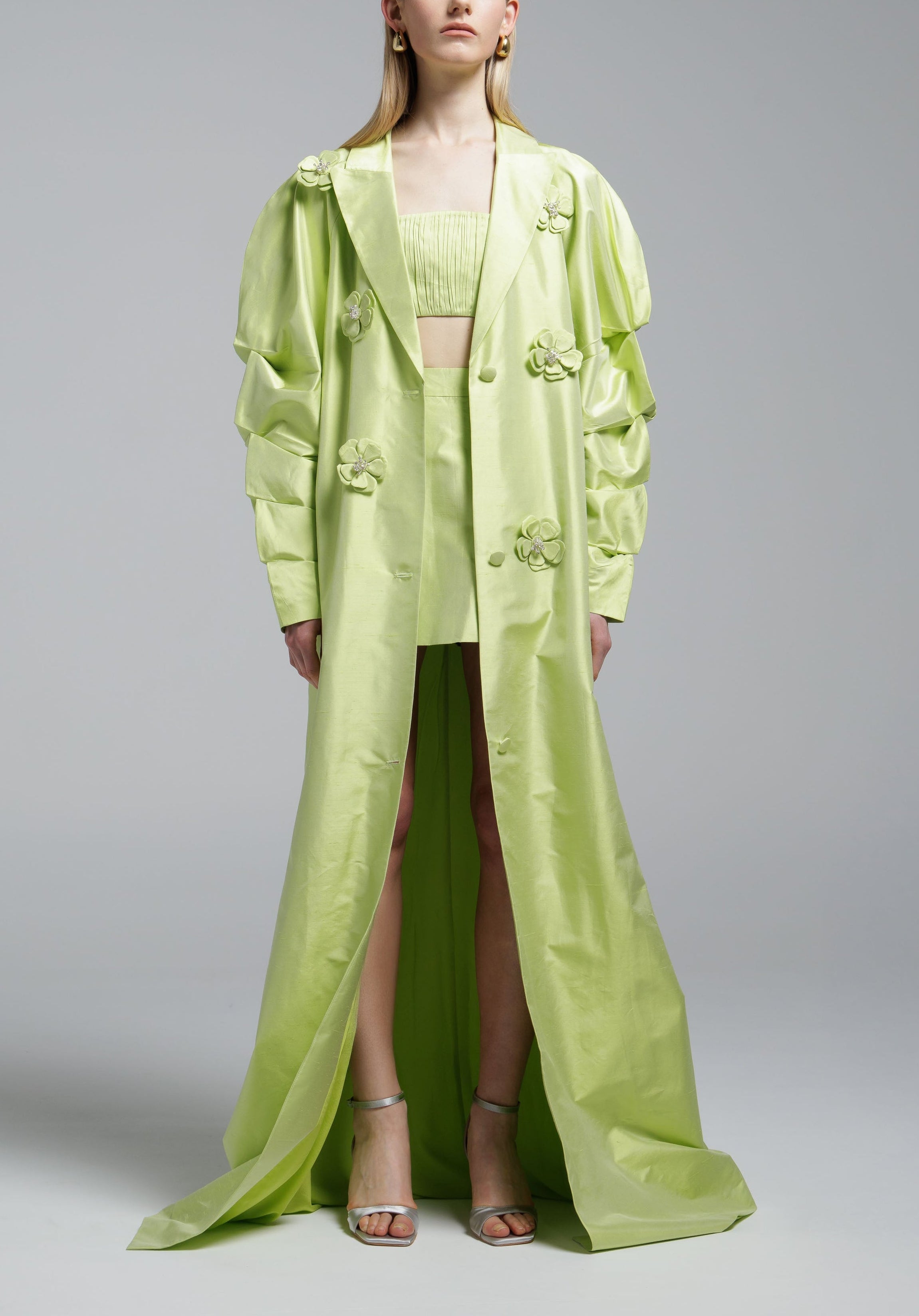 Lime Soft Armour Coat