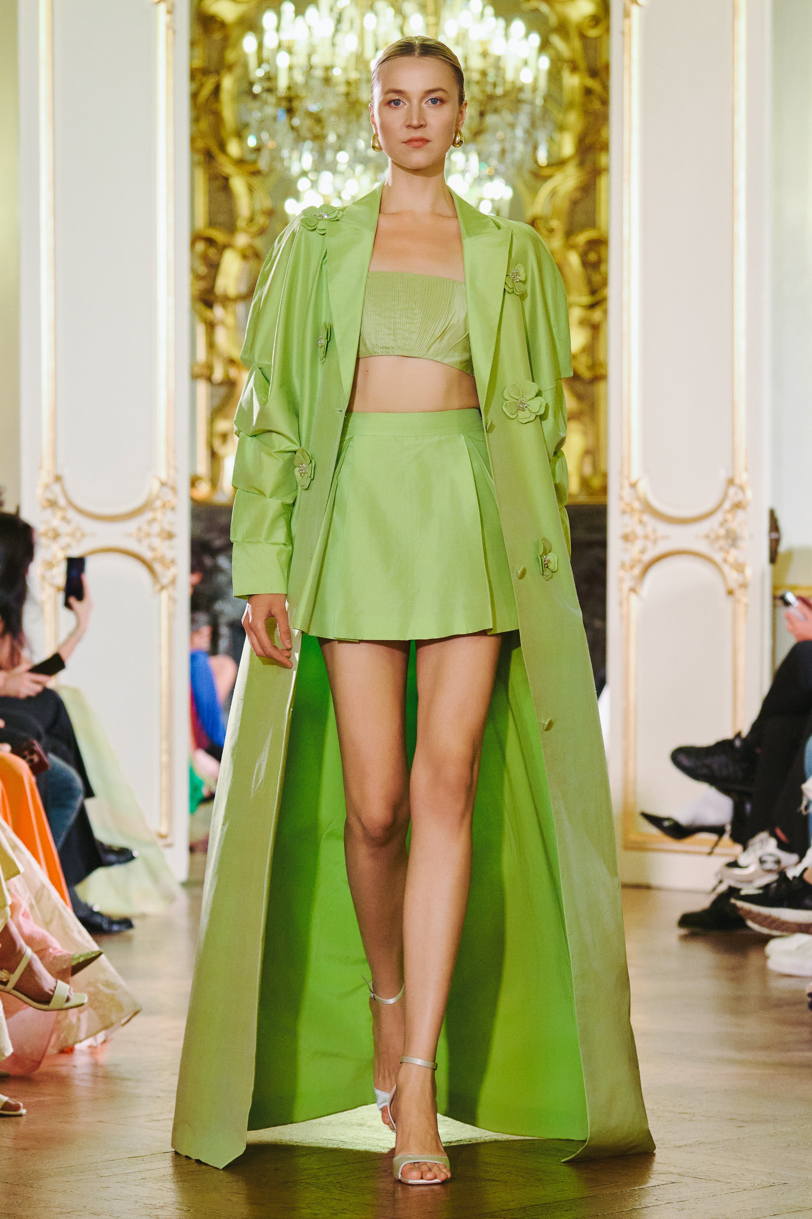 Lime Soft Armour Coat