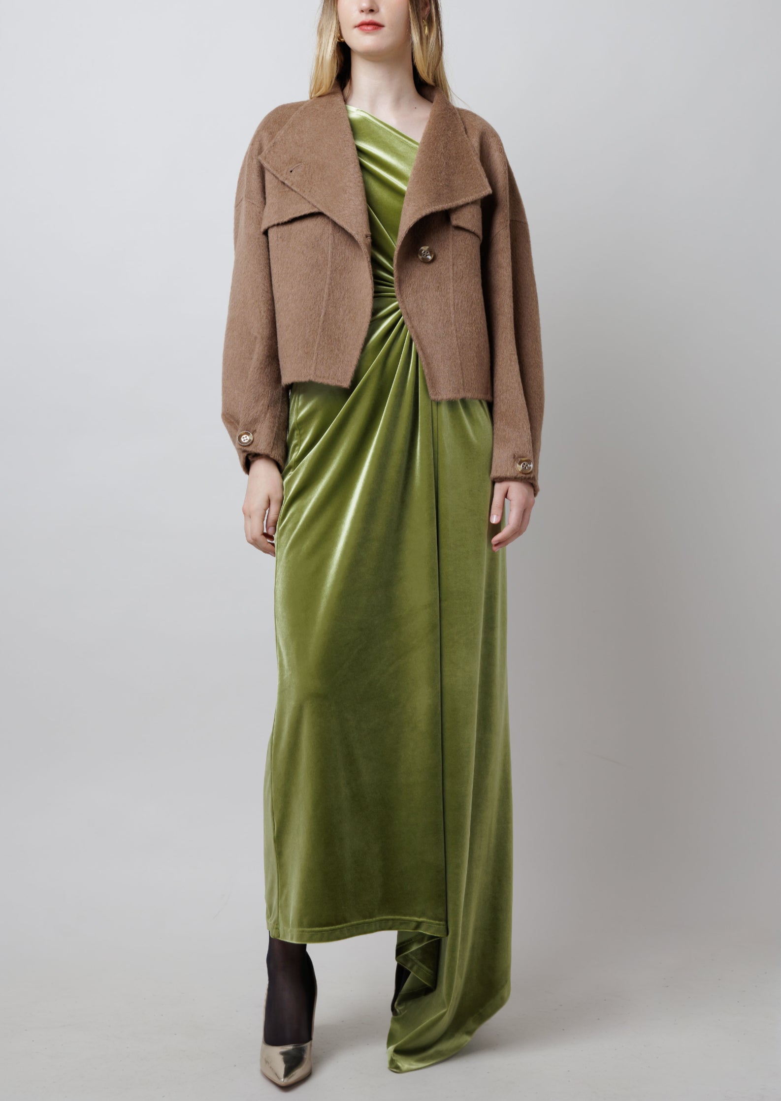 Bomber Camel Coat image 2