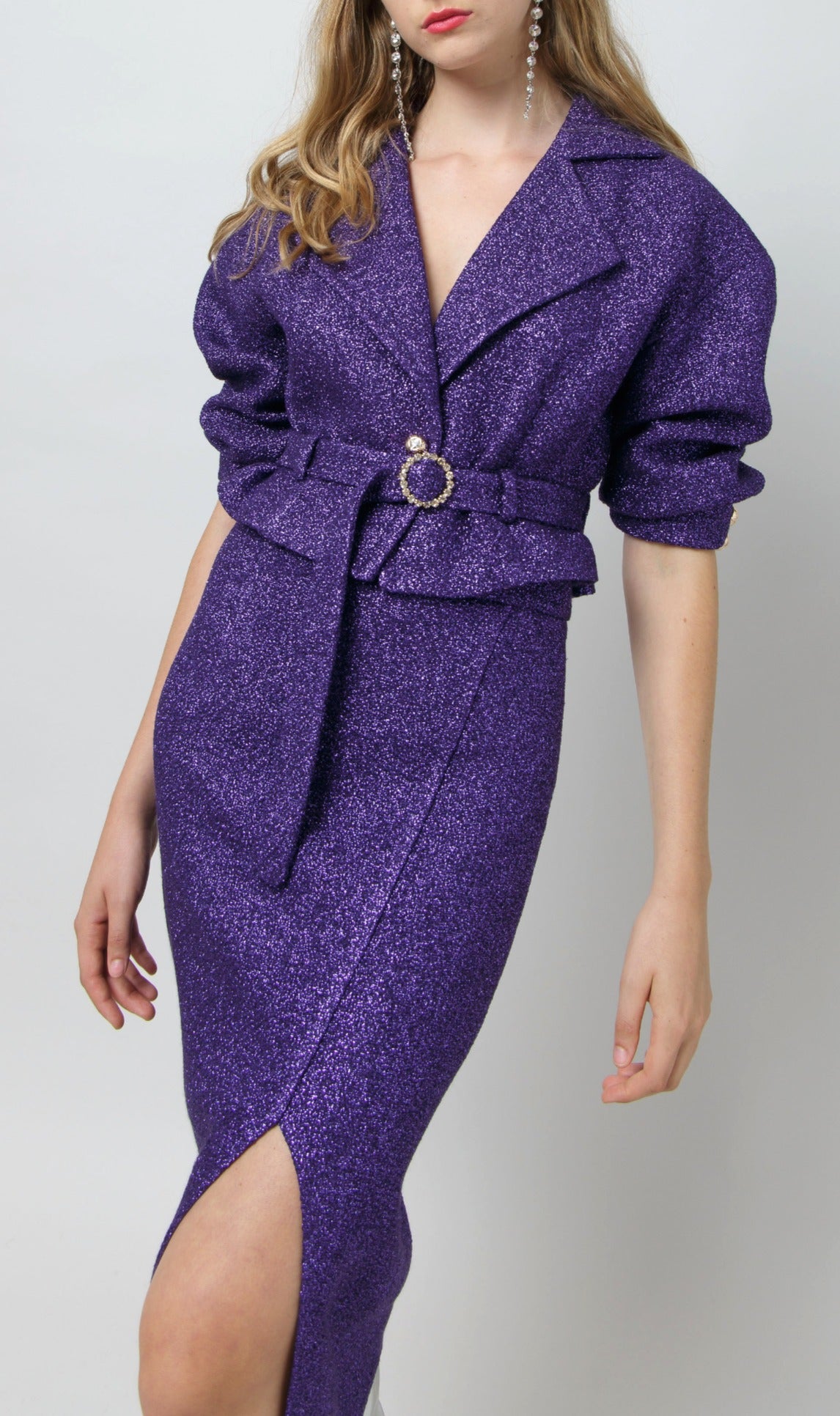Purple Cosmos Haze Skirt Set image 3