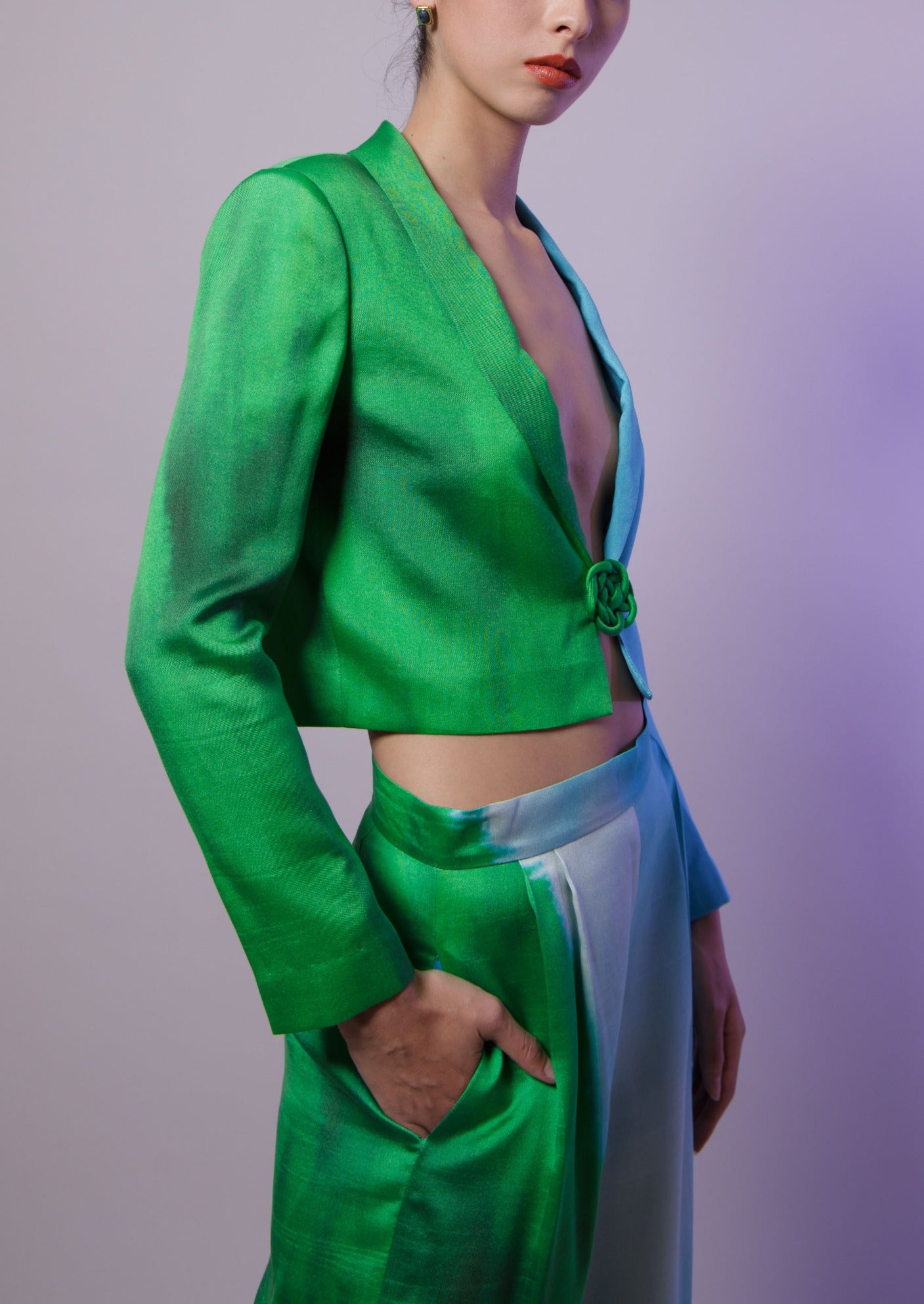 Serenity Print Blazer Set image 2