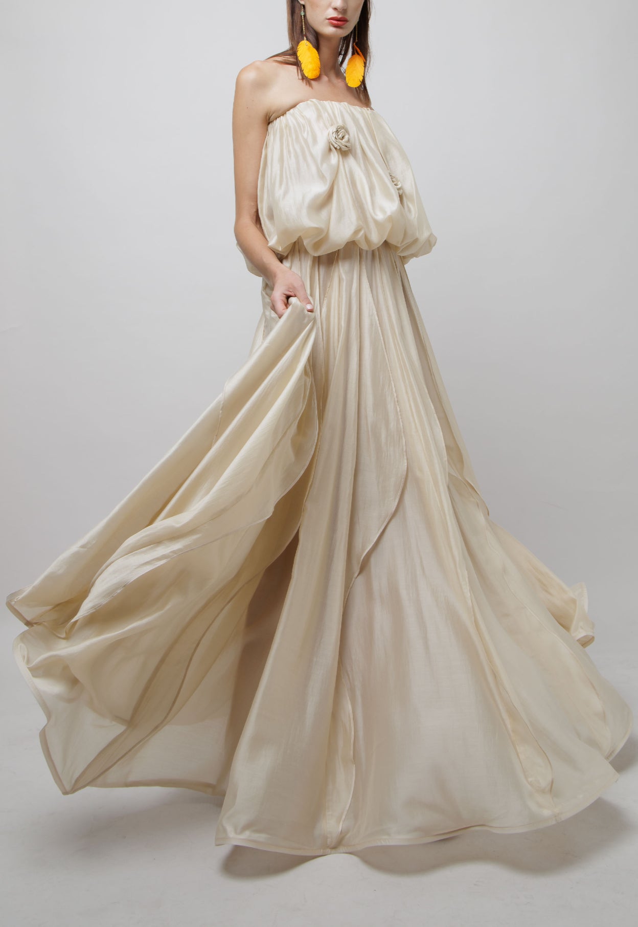 Golden Waved Skirt image 1