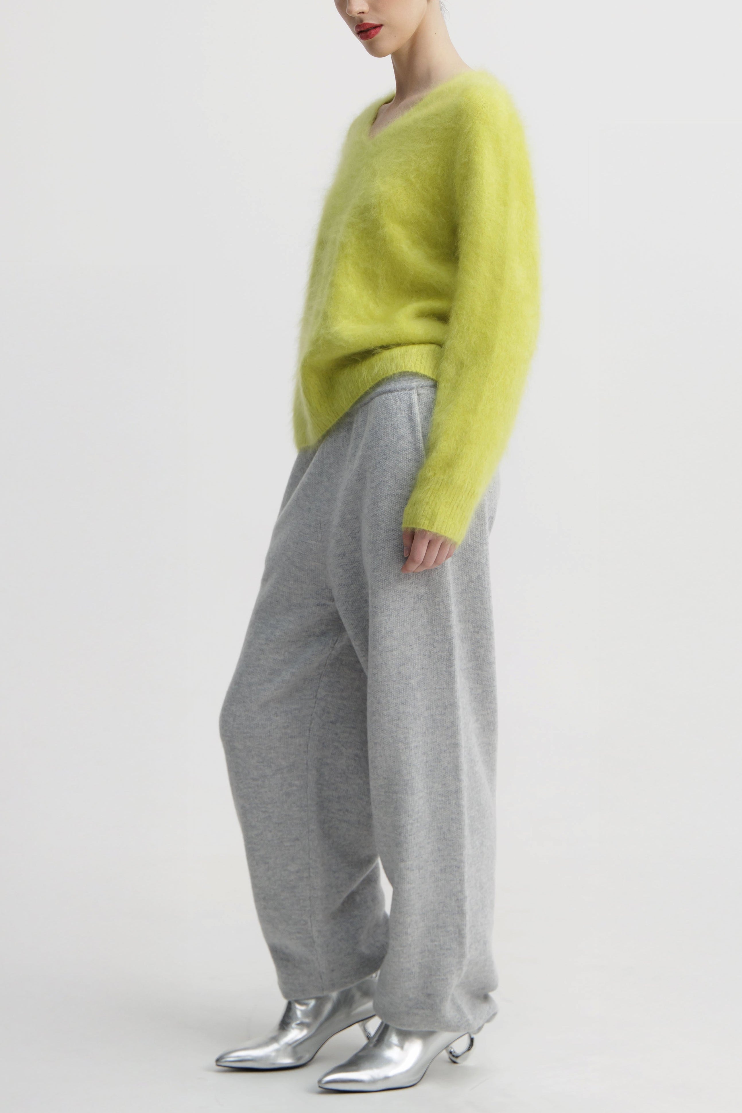 Orchid Ash Relaxed Pant back view.