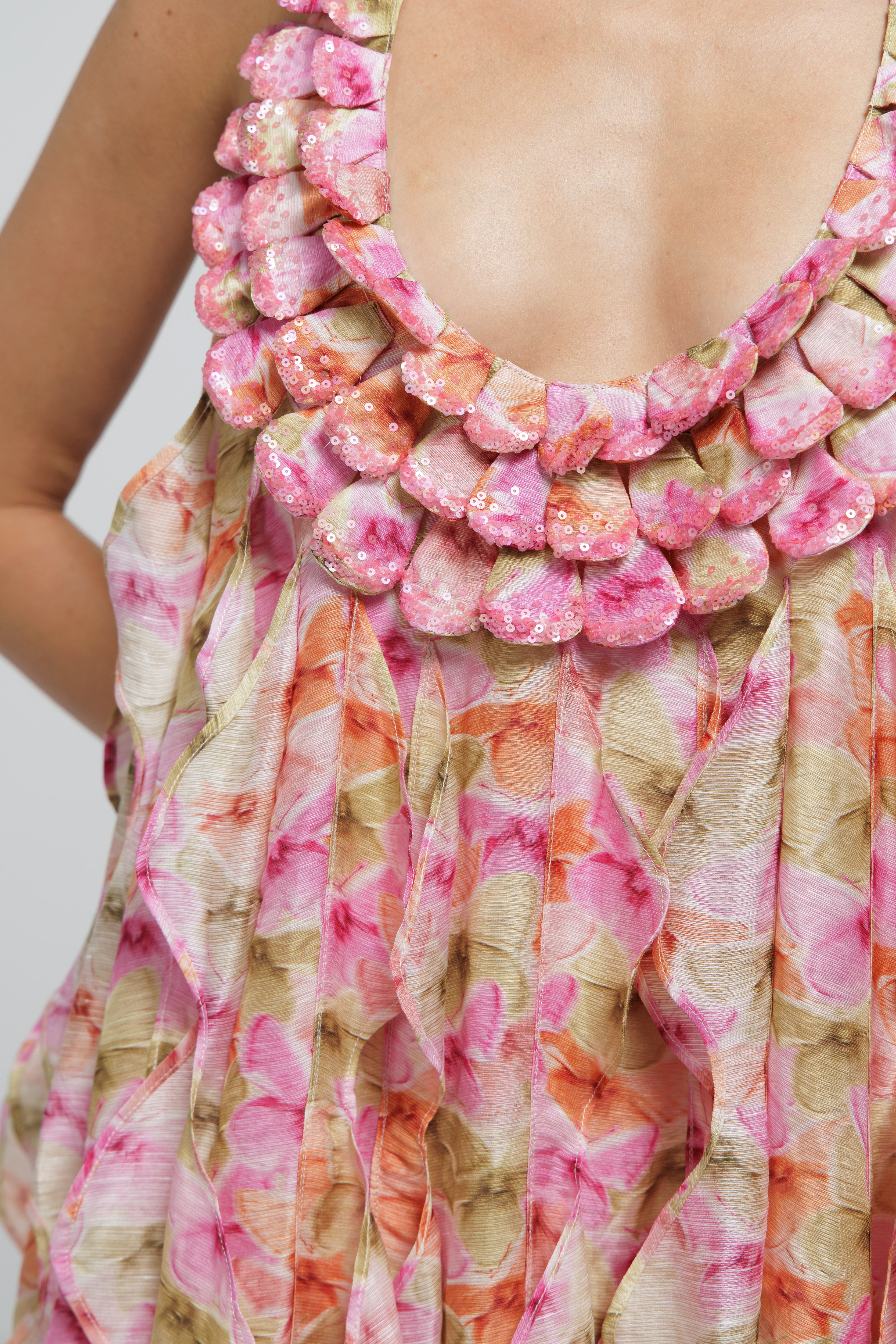 Halter Drift Gown