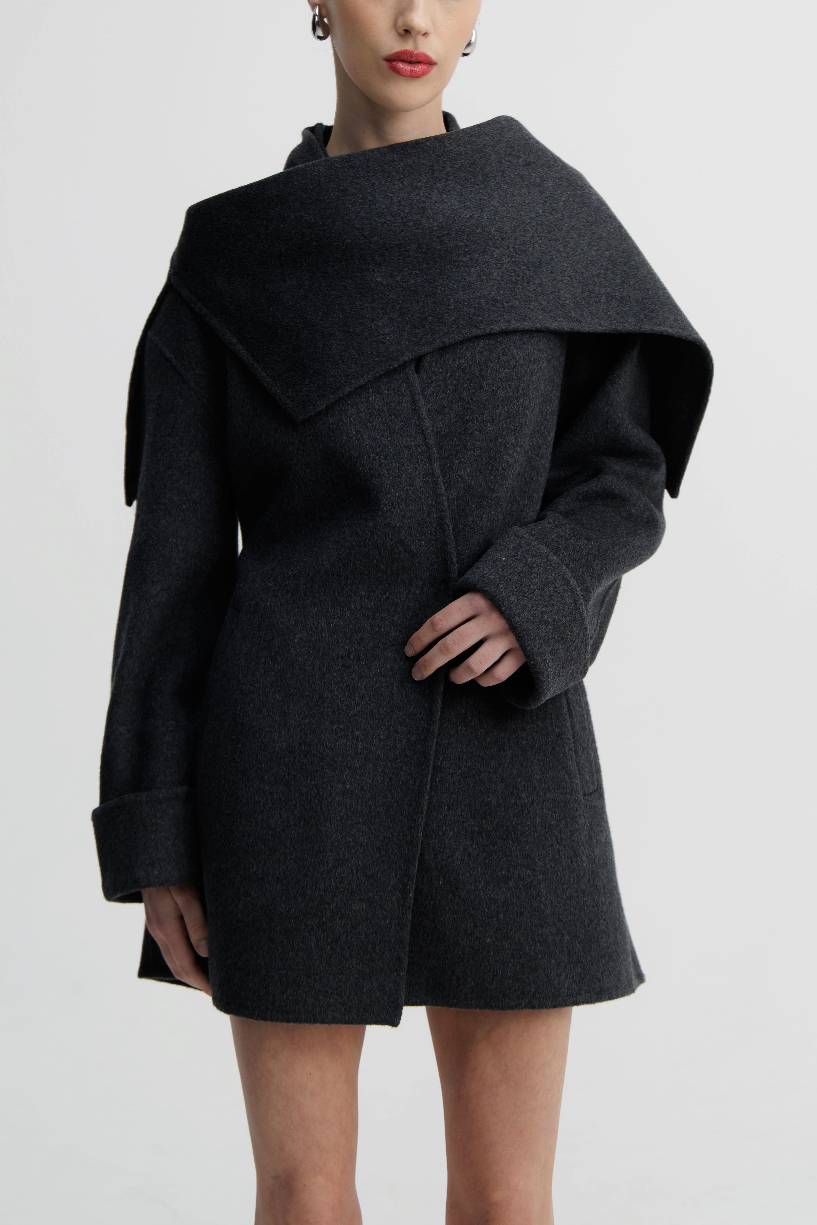Midnight Orchid Sculpt Coat