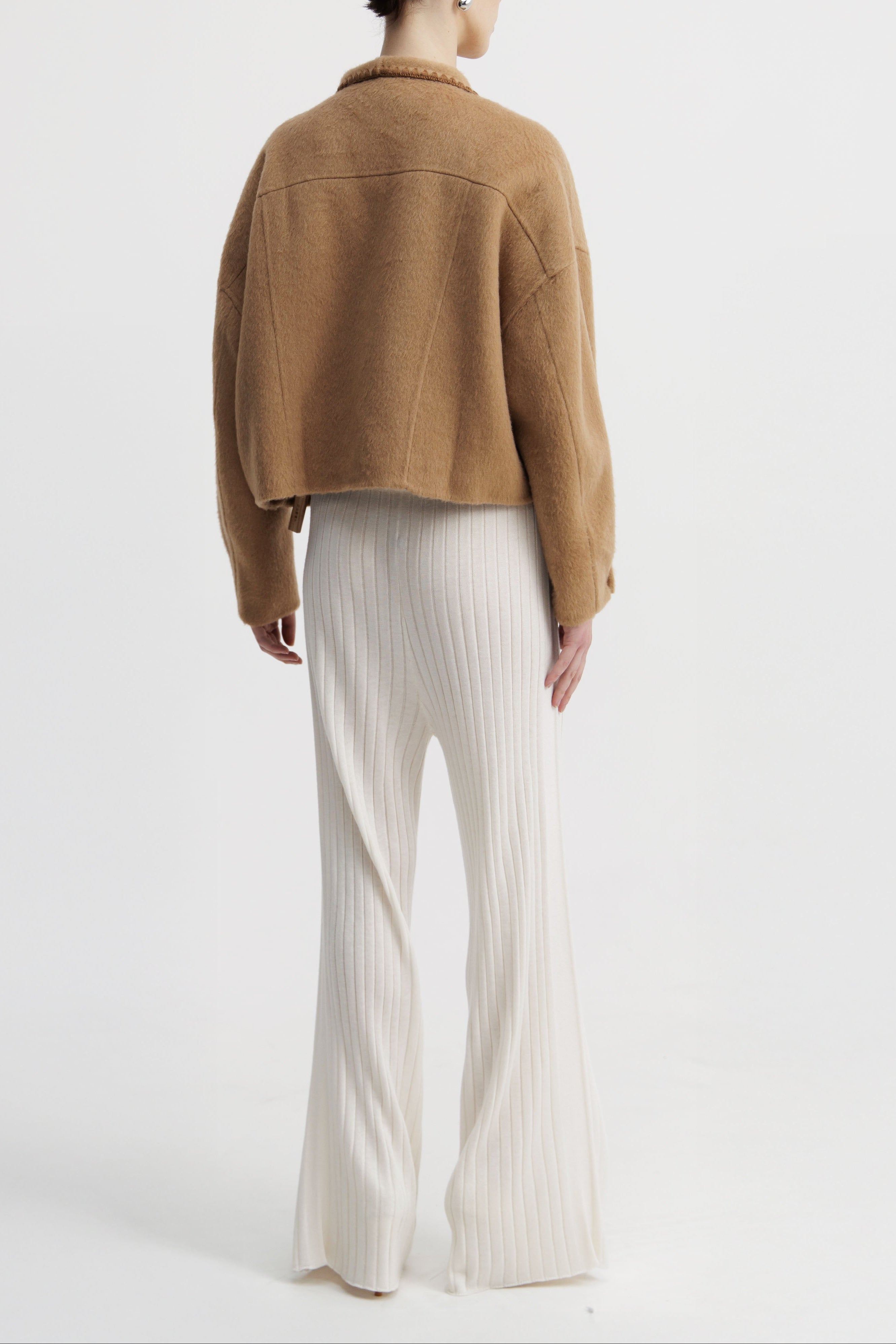 Sienna Tan Drape Jacket