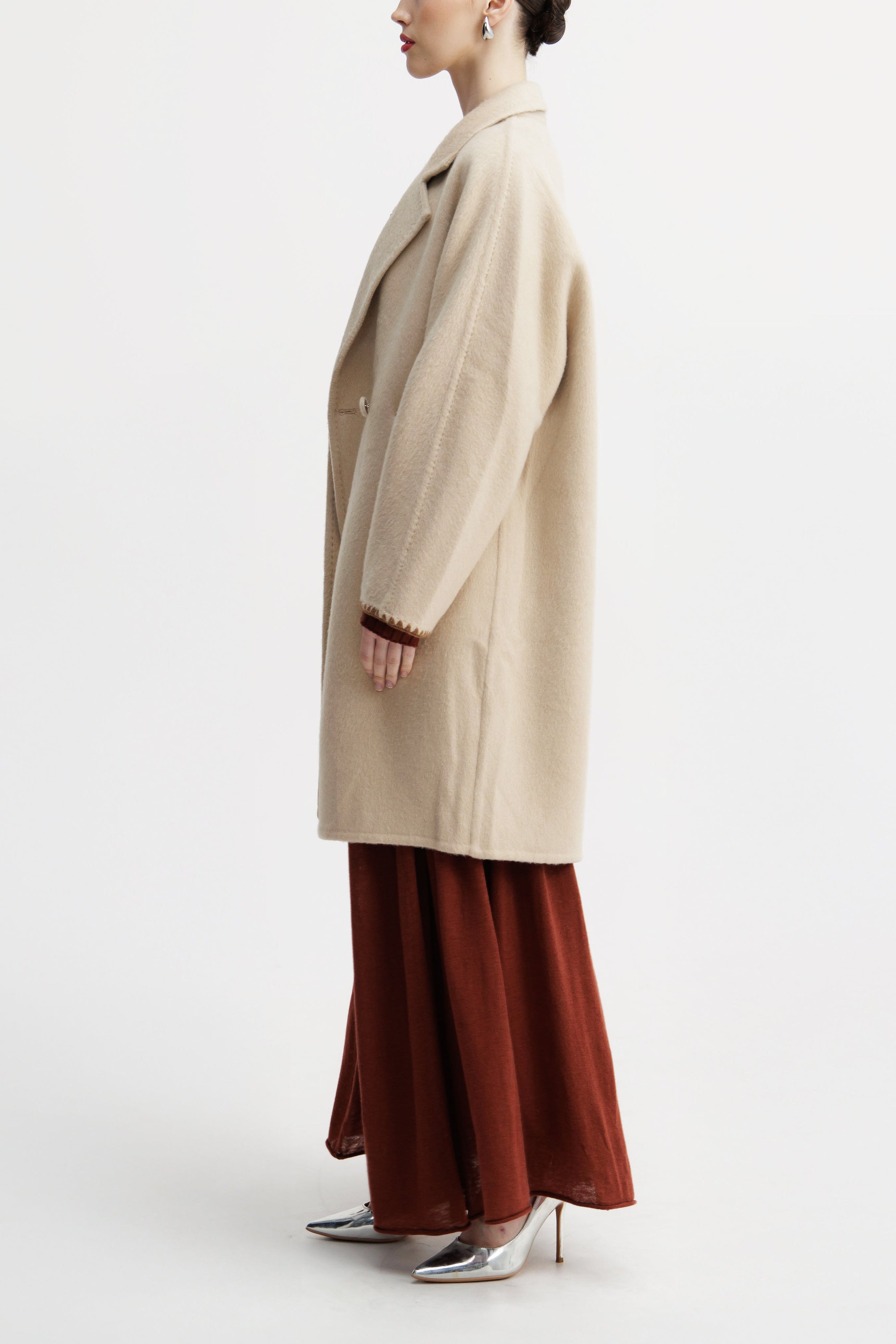 Sienna Ecru Relaxed Coat