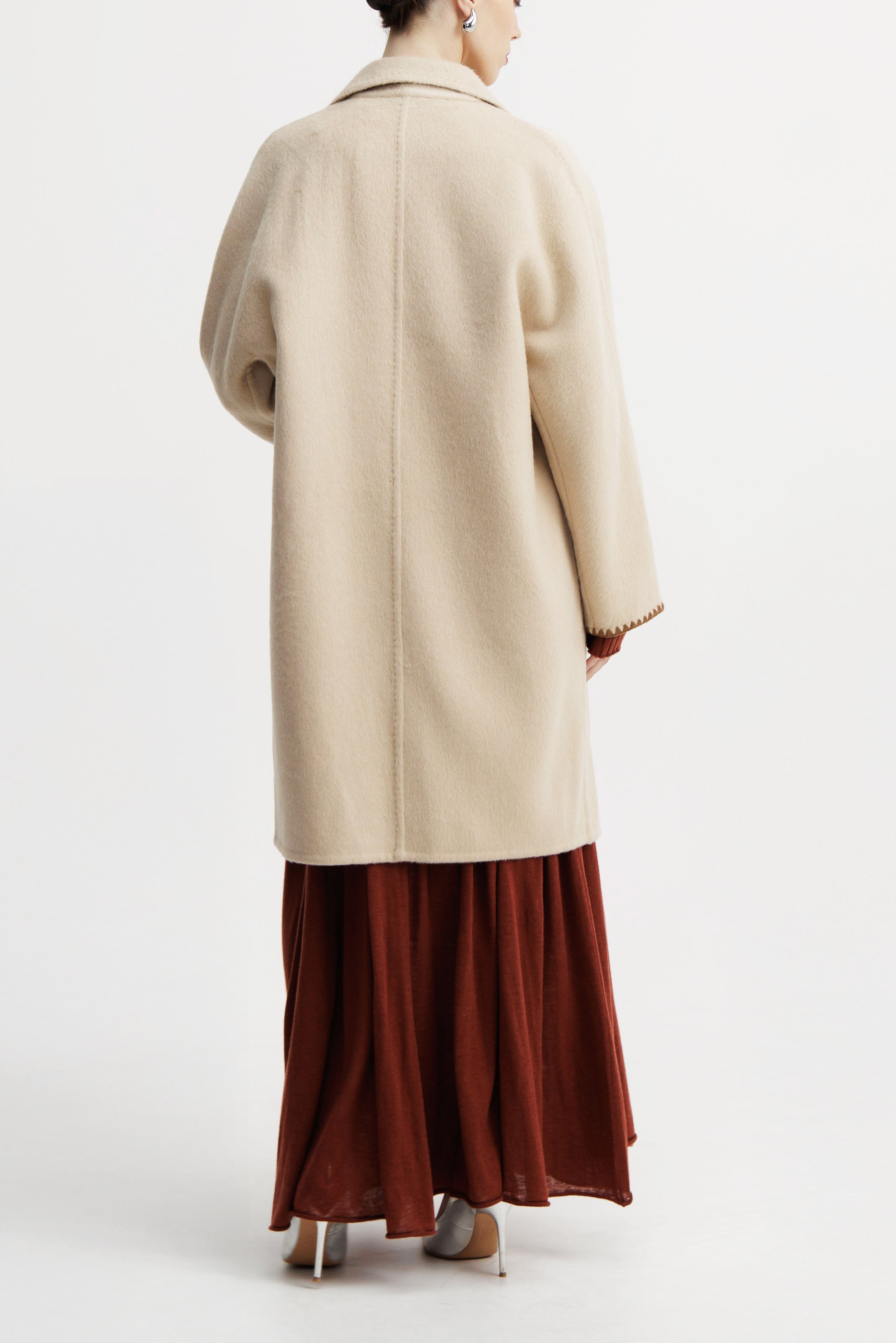 Sienna Ecru Relaxed Coat