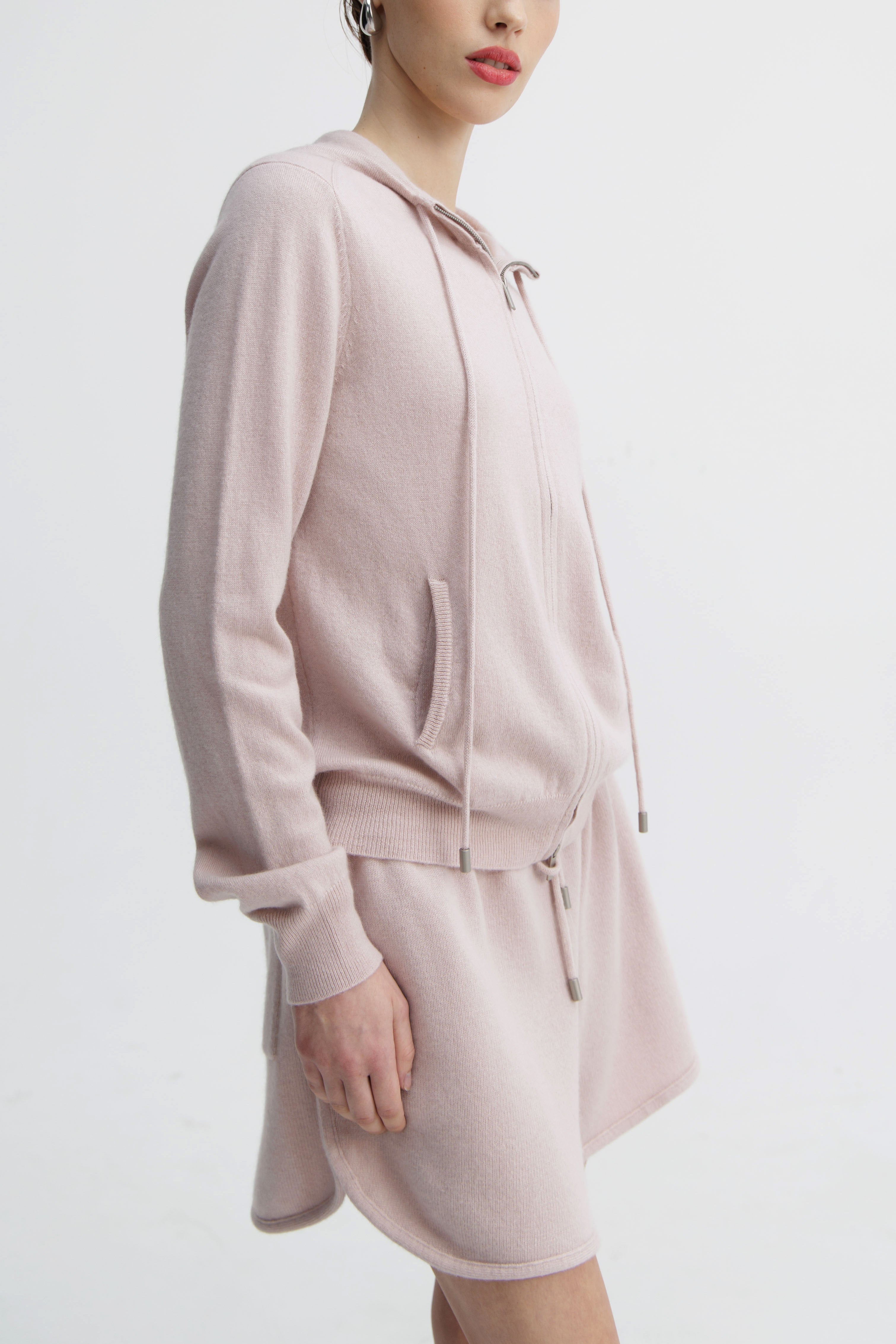 Peony Softline Zip Hoodie