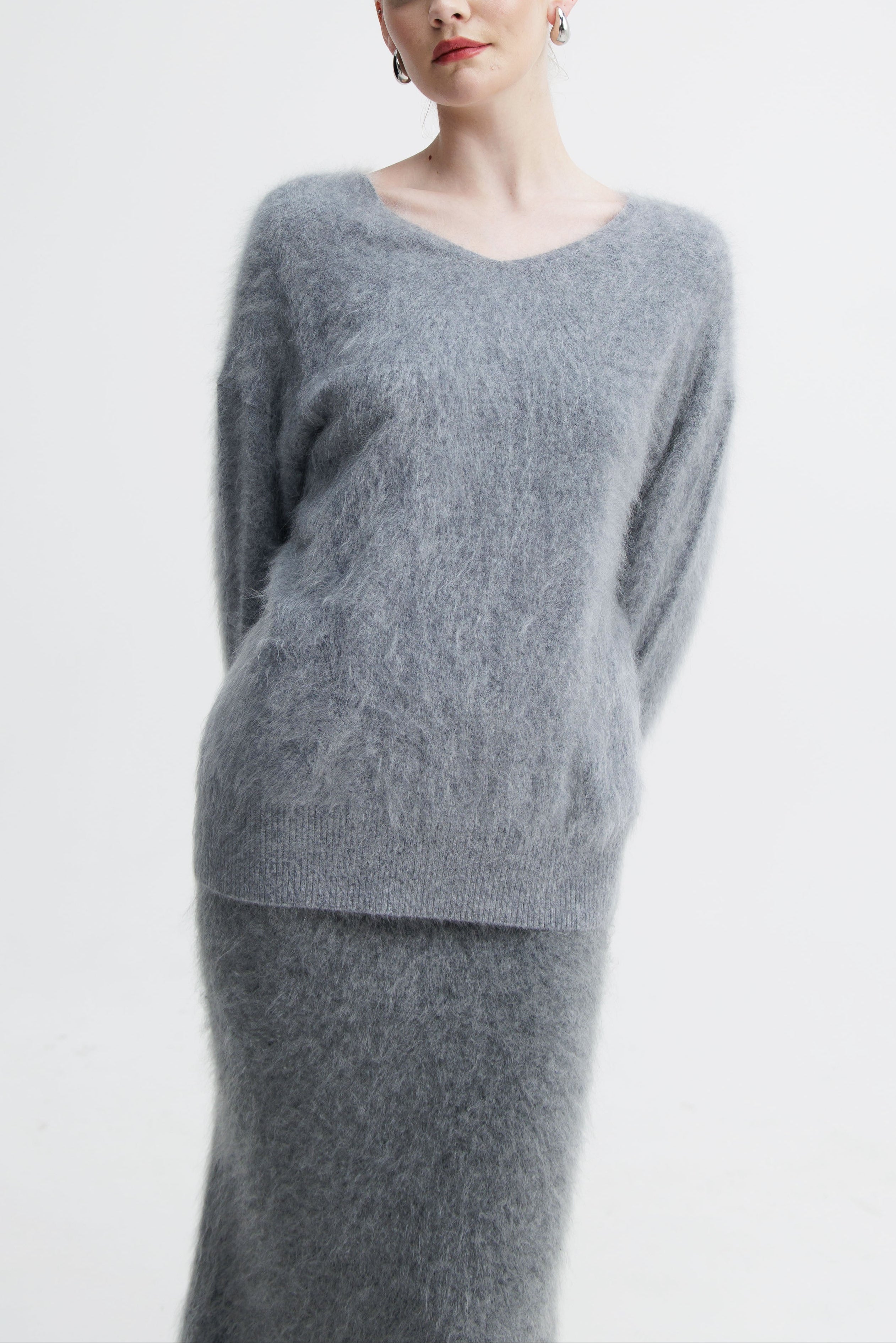 Dust Iris Halo Knit Sweater