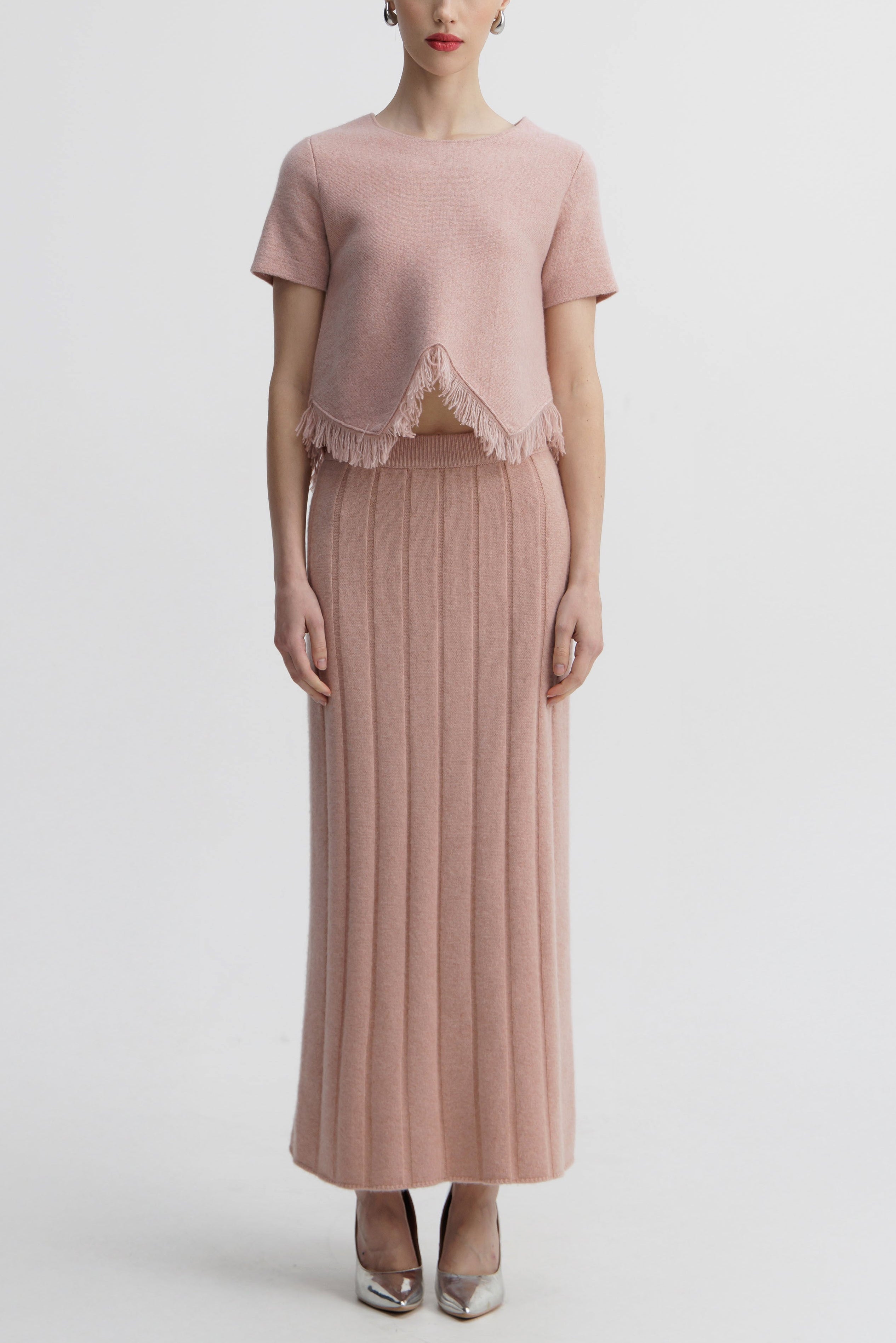 Peony Rib Knit Skirt
