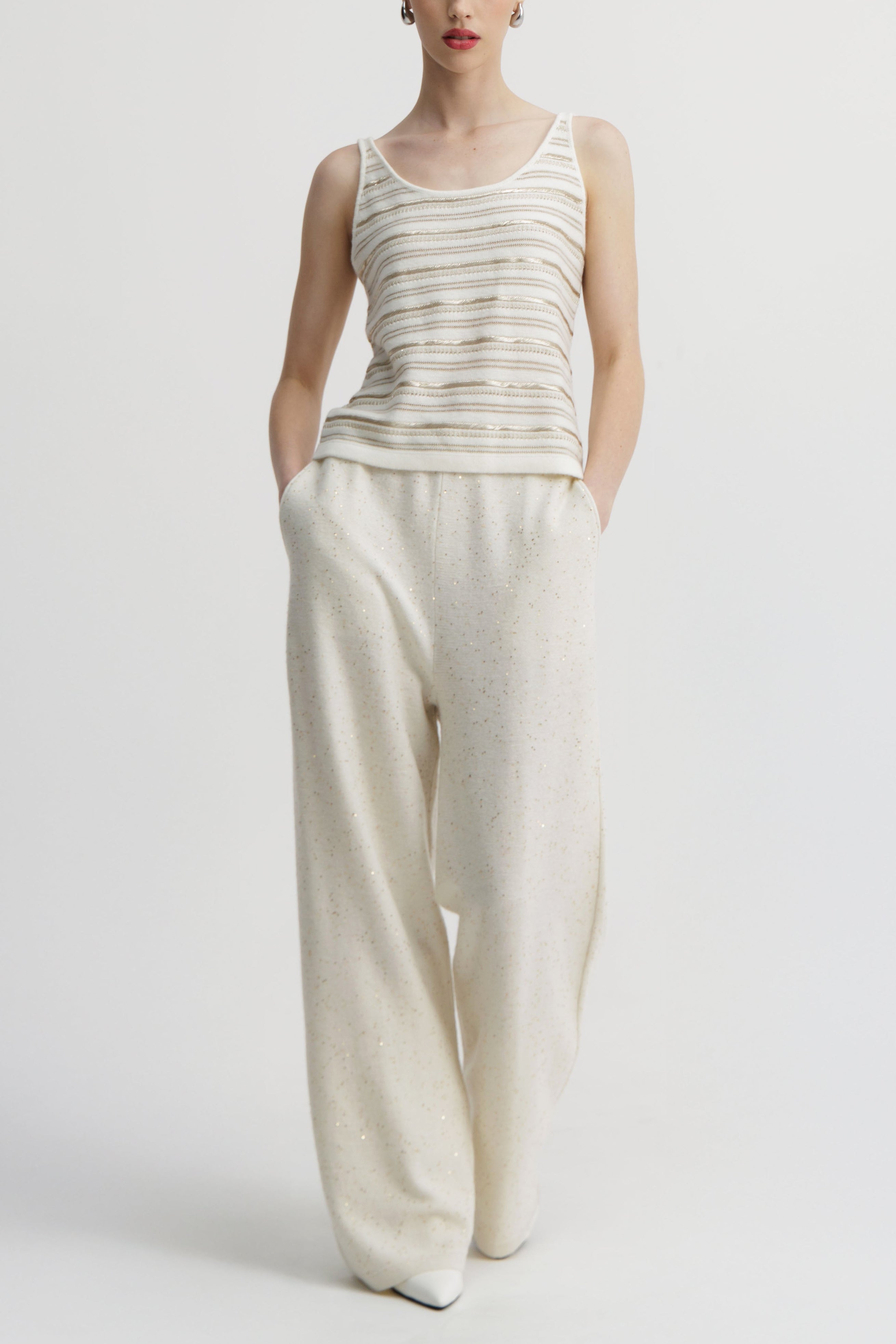 Camellia Lumen Knit Pant