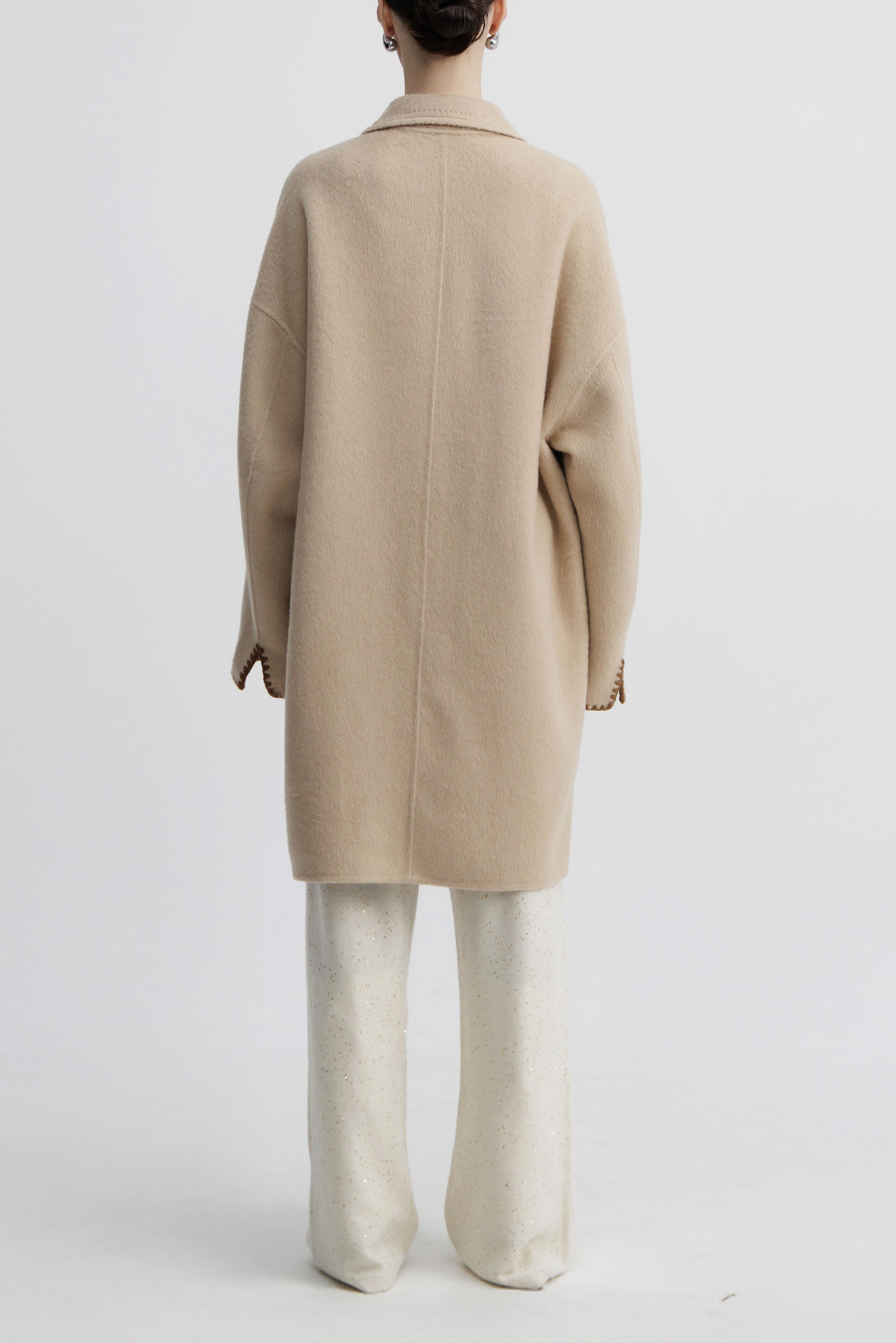 Sienna Ecru Tailored Coat