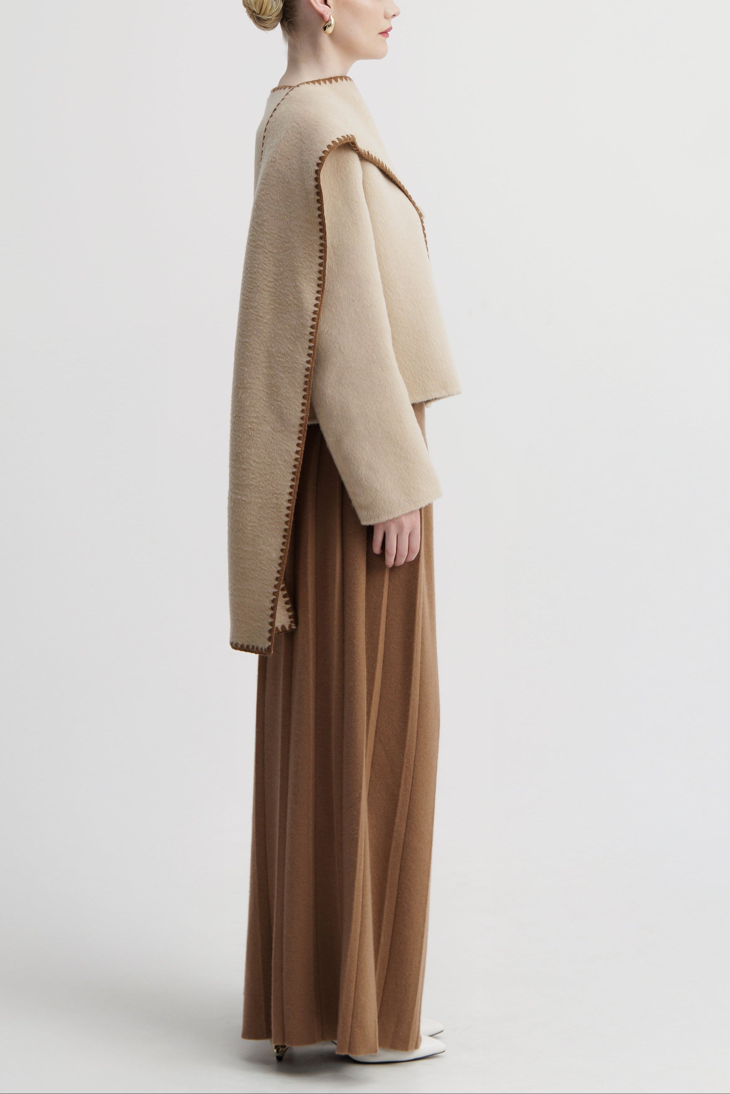 Sienna Ecru Swathe Jacket