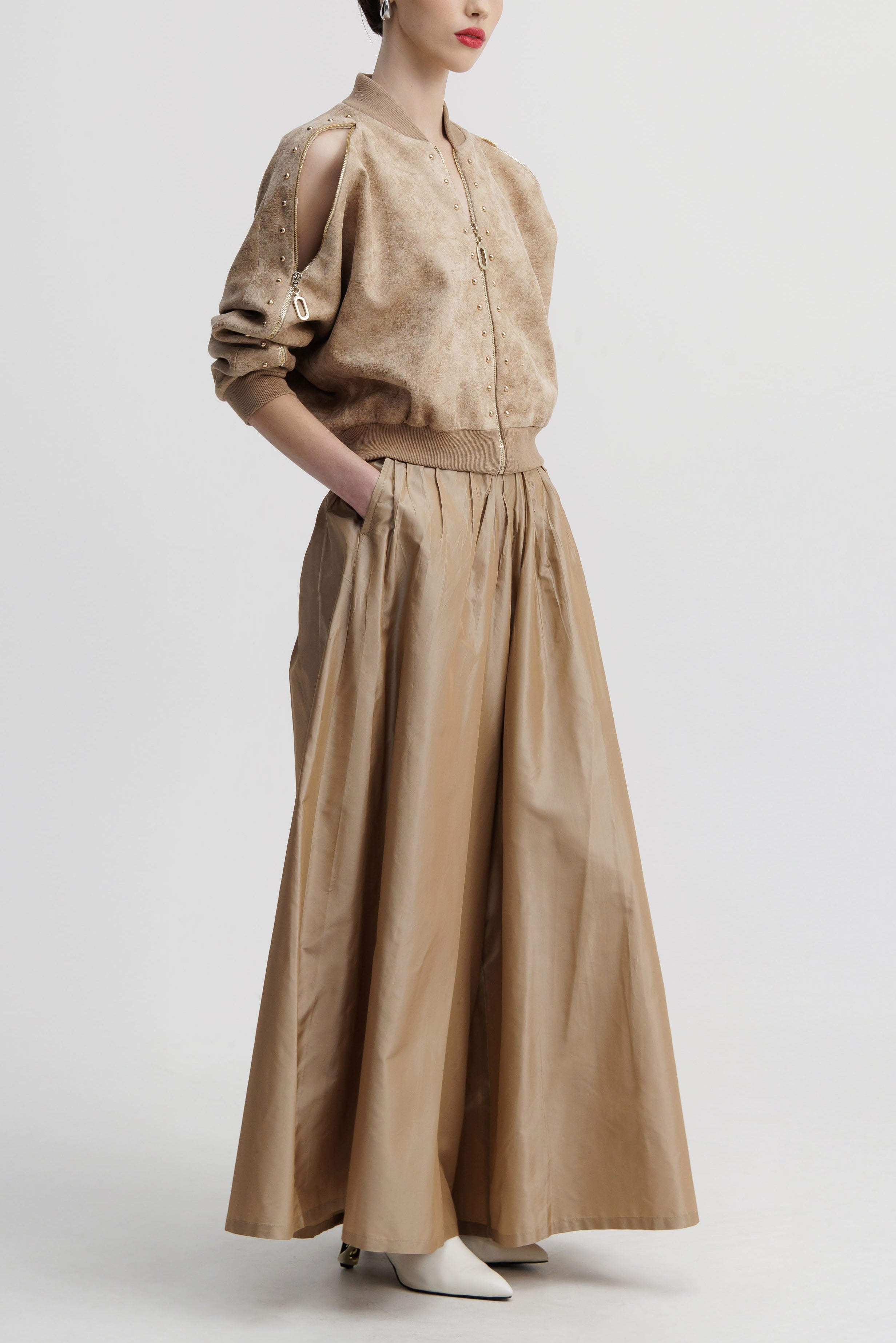 Aurelia Volume Taffeta Pant