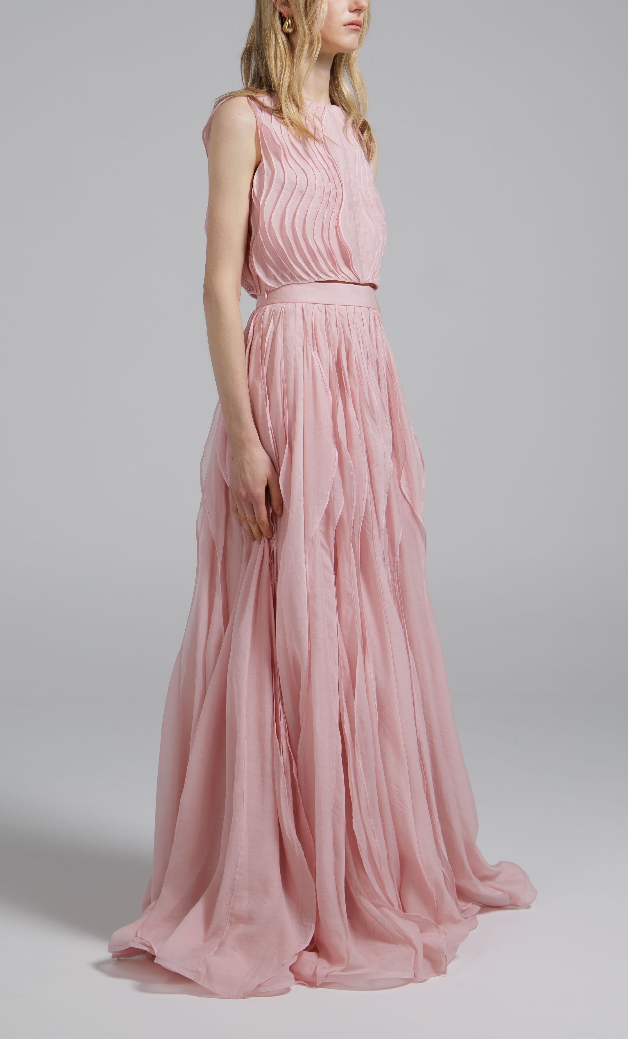 Rose Pink Ripple Top