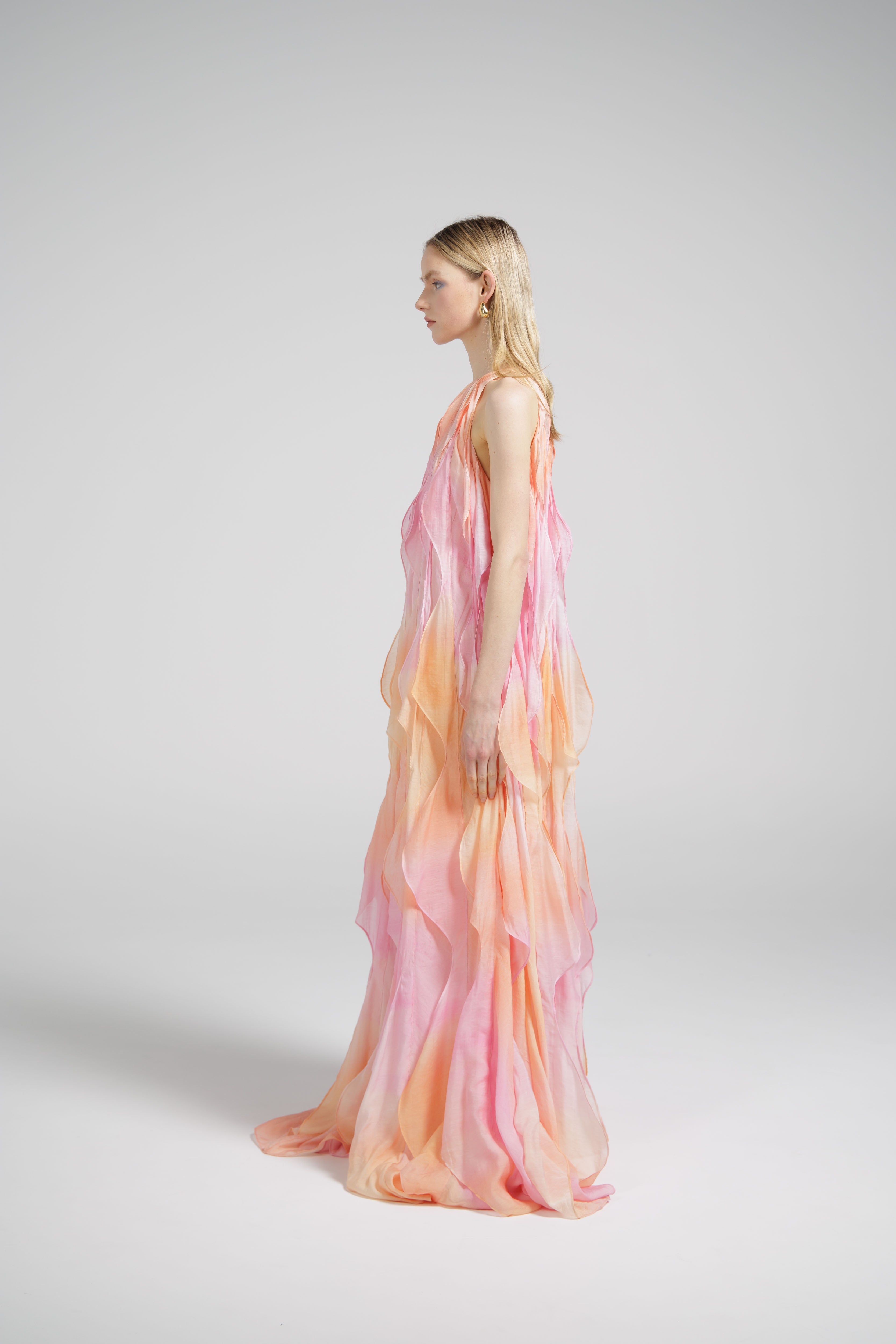 Sunset Ripples Dress