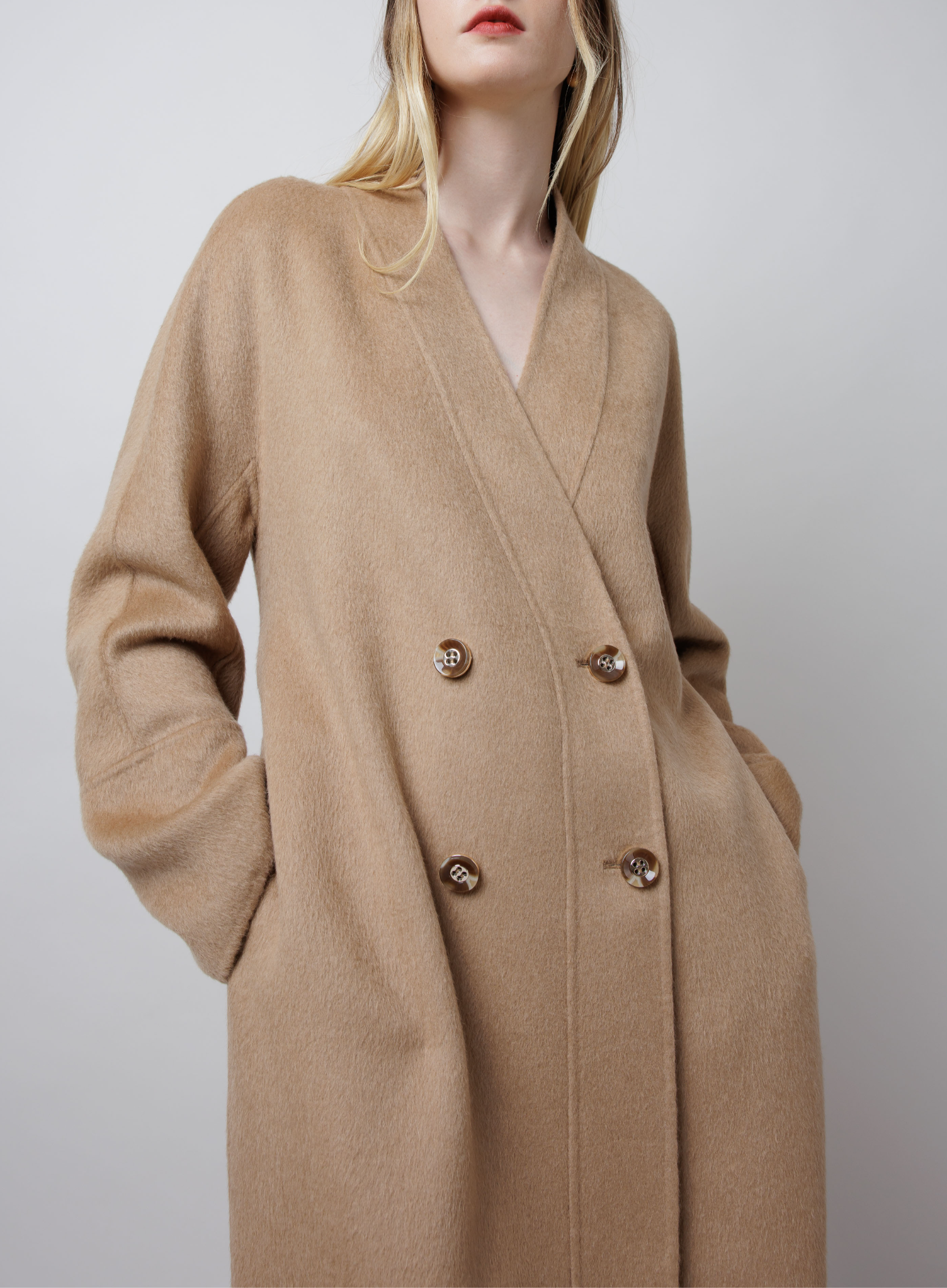 Robe Camel Coat image 3