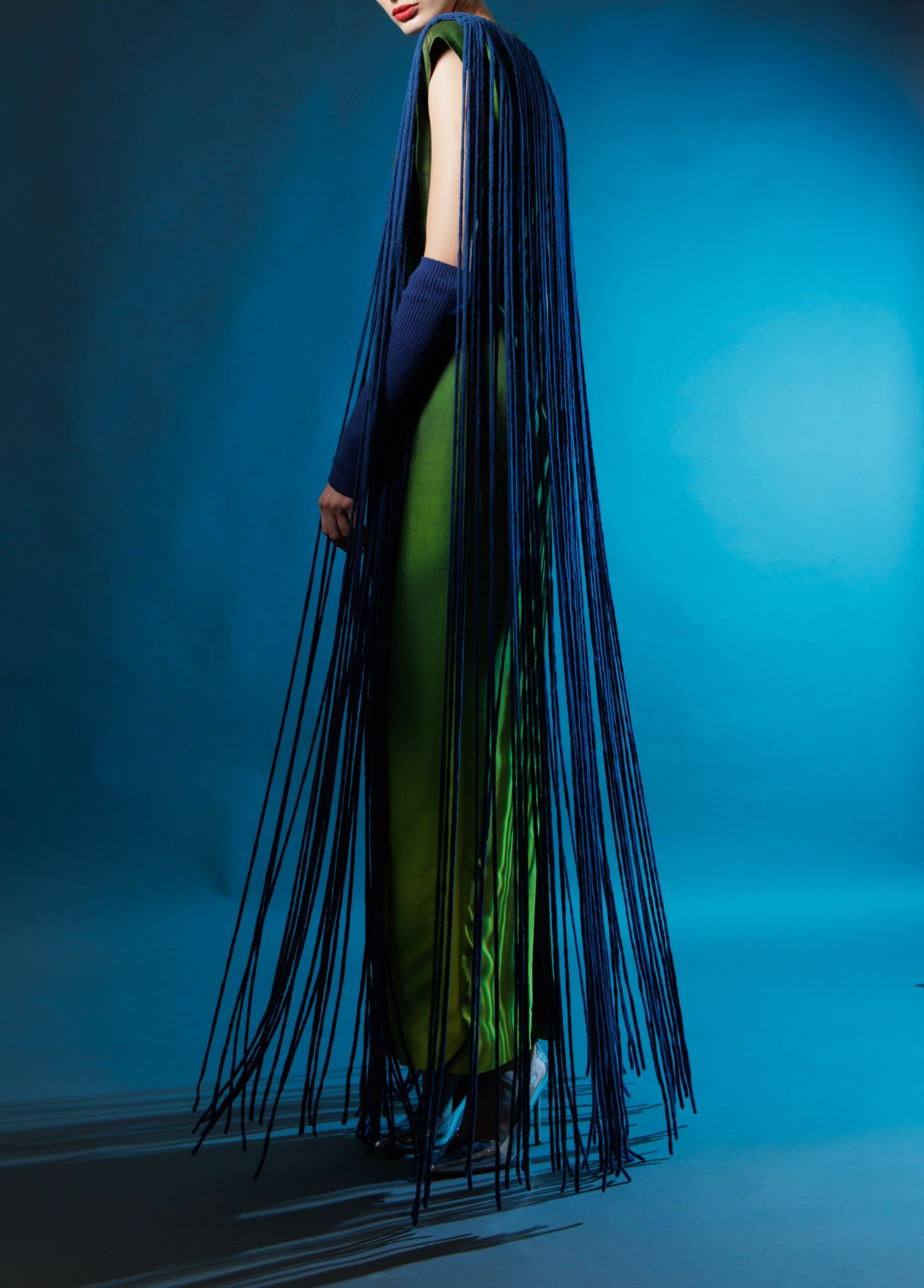 Cashmere Fringe Piece image 2