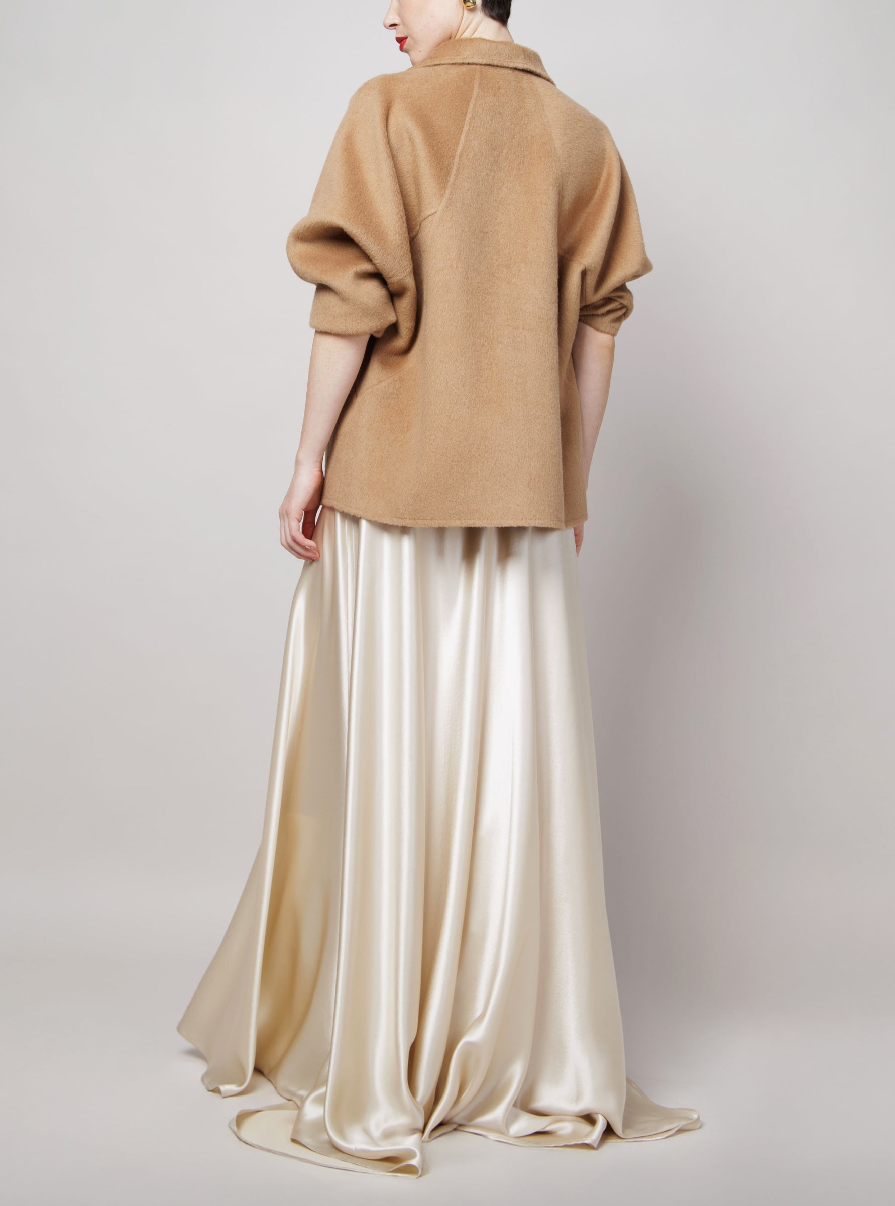 Zip Front Camel Jacket image 3